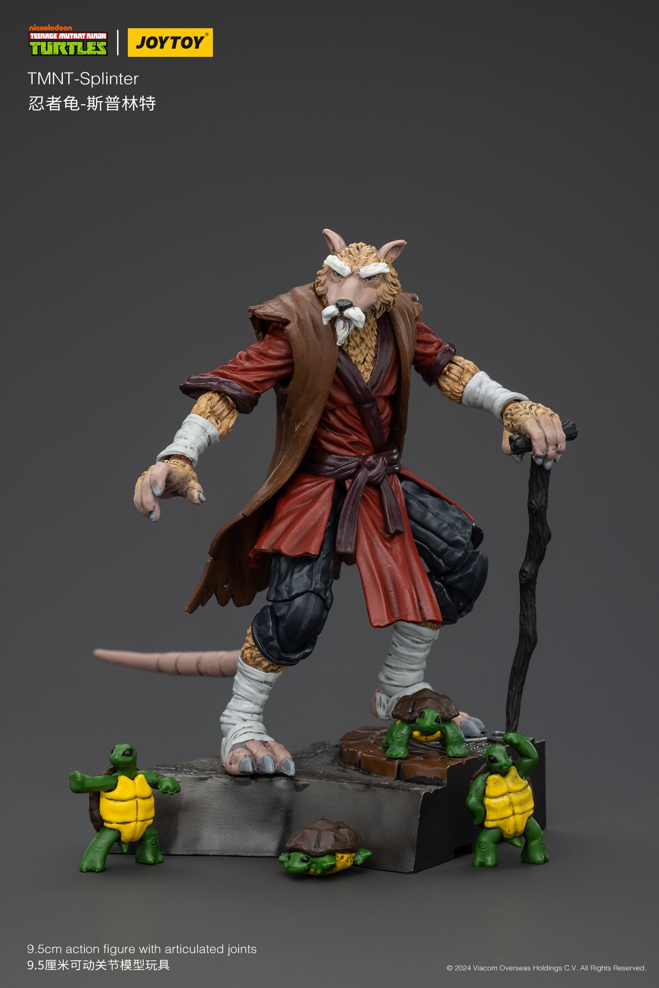 JOY TOY TMNT Splinter (In Stock)