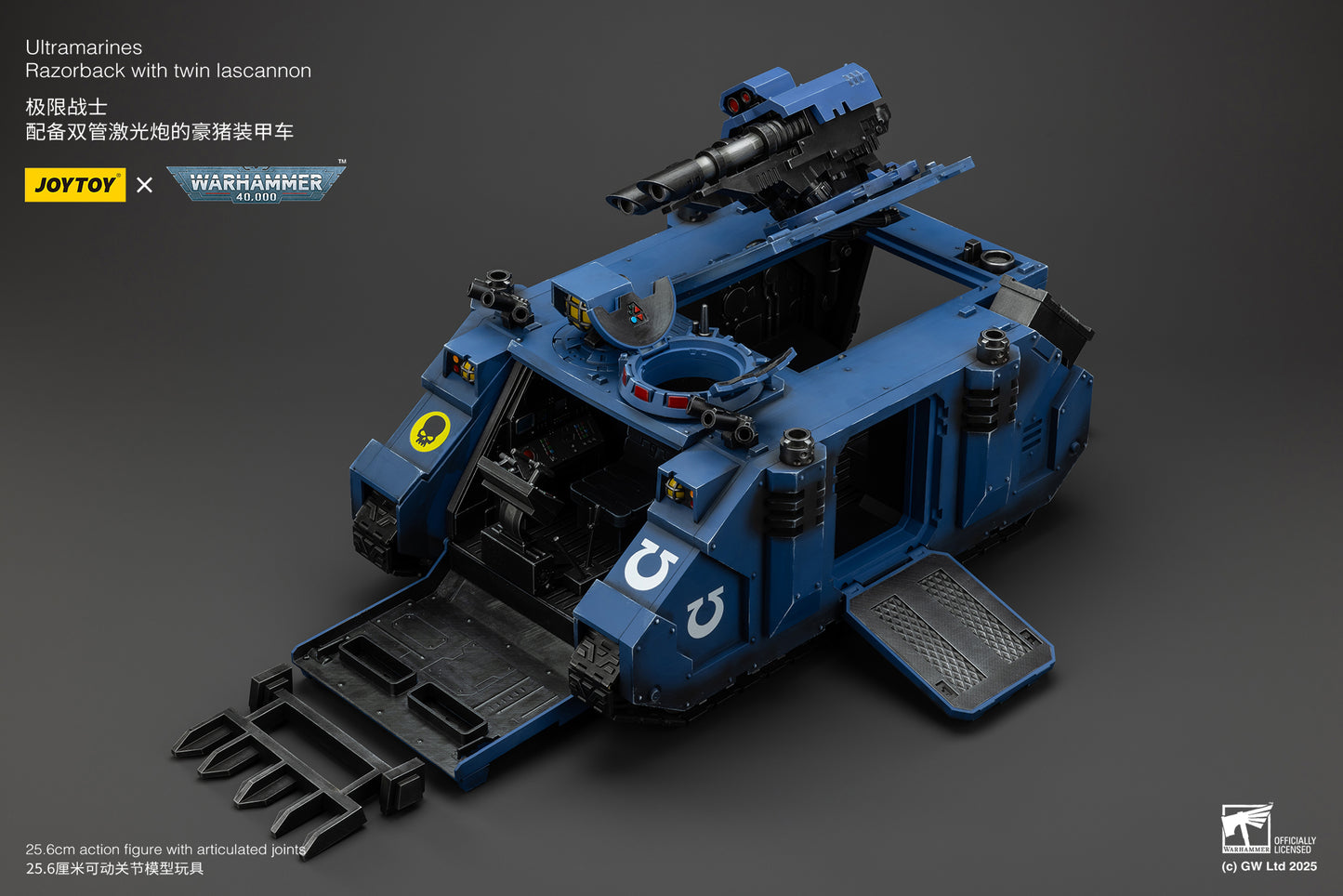 (Pre-Order) Warhammer 40k Ultramarines Razorback with twin lascannon