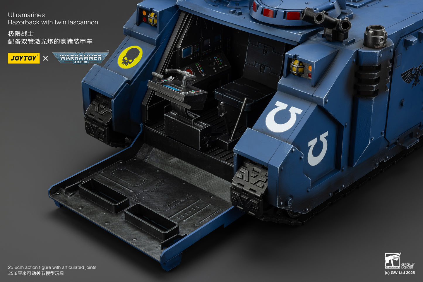 (Pre-Order) Warhammer 40k Ultramarines Razorback with twin lascannon