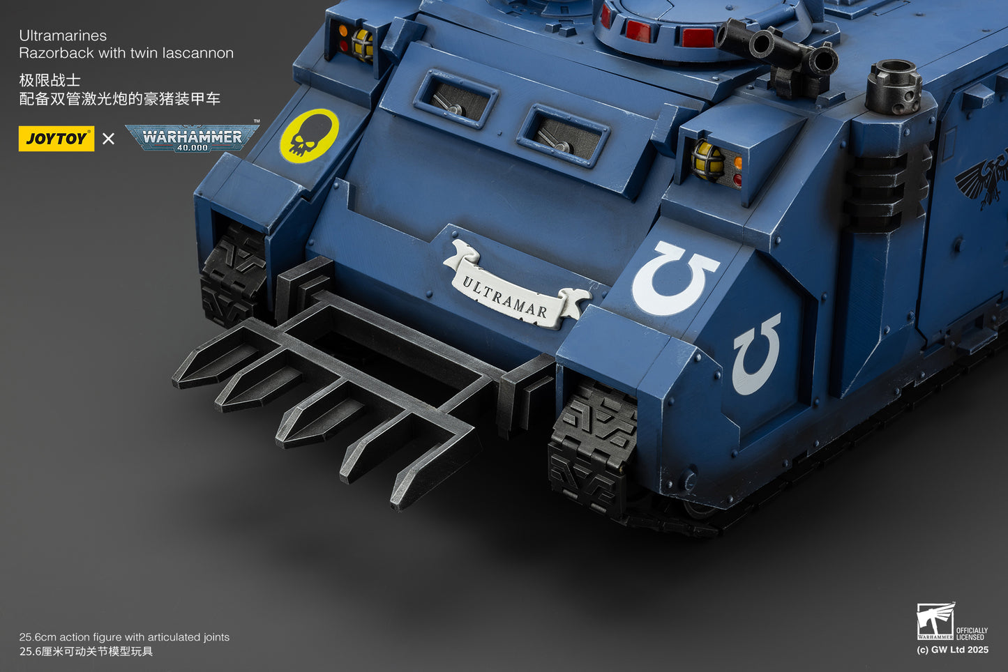 (Pre-Order) Warhammer 40k Ultramarines Razorback with twin lascannon