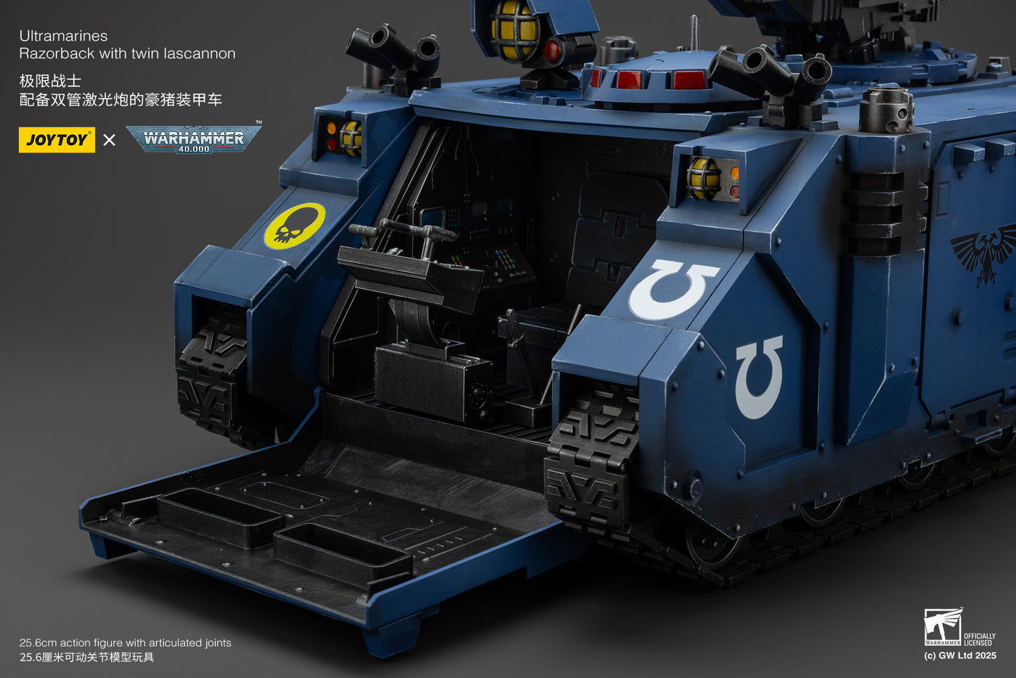 (Pre-Order) Warhammer 40k Ultramarines Razorback with twin lascannon