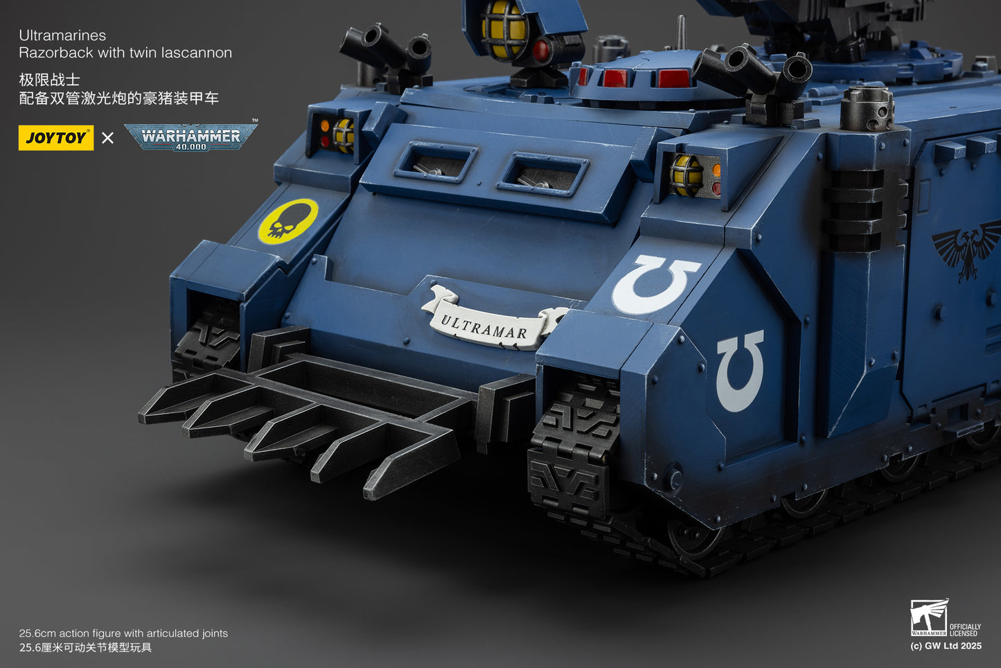 (Pre-Order) Warhammer 40k Ultramarines Razorback with twin lascannon
