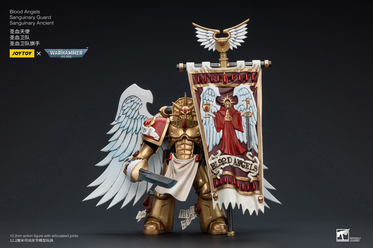 Warhammer 40k Blood Angels Sanguinary Guard Sanguinary Ancient (In Stock)