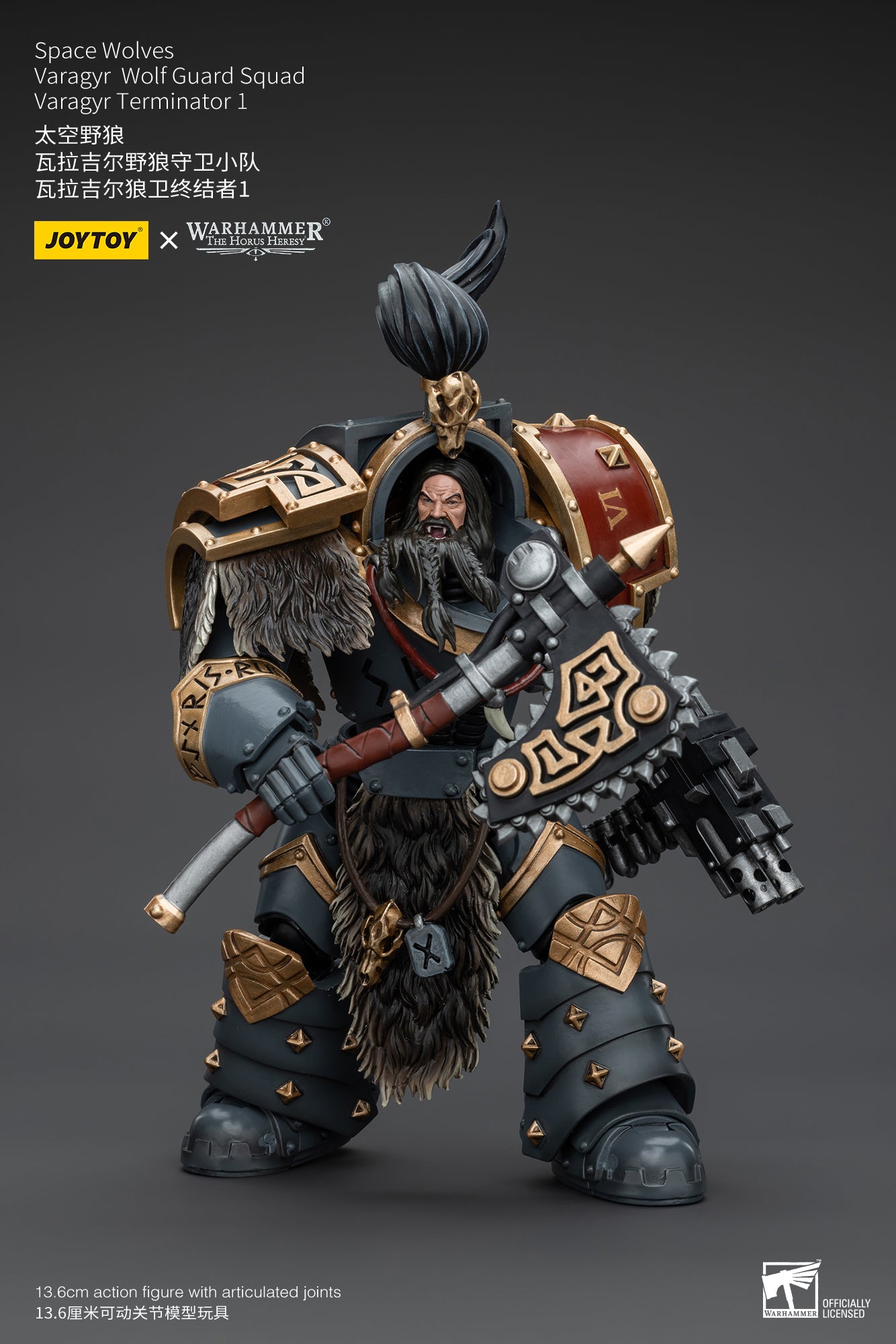 (Pre-Order) Warhammer The Horus Heresy Space Wolves Varagyr Wolf Guard Squad Varagyr Terminator 1