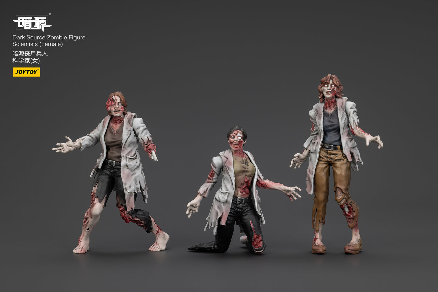 (Pre-Order) JOYTOY Dark Source Zombie Figure Scientists (Female) 1/25 Scale Action Figure