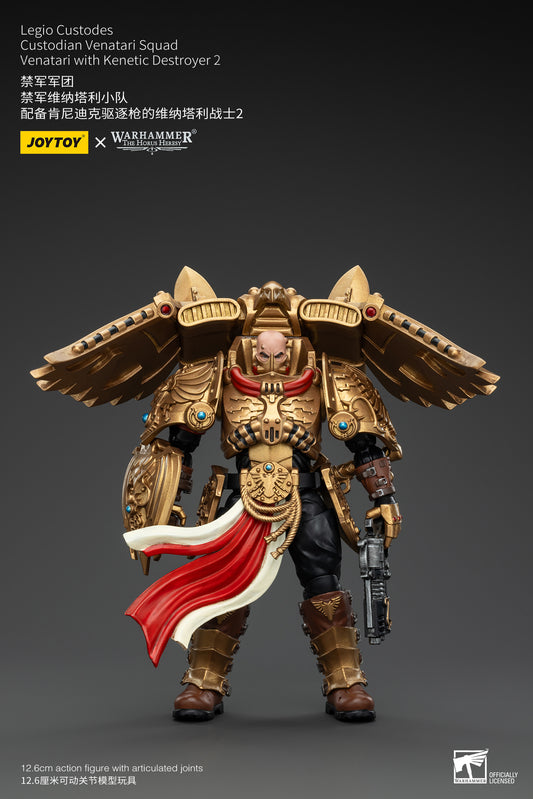 Warhammer The Horus Heresy Legio Custodes Custodian Venatari Squad Venatari with Kenetic Destroyer 2 (In Stock)