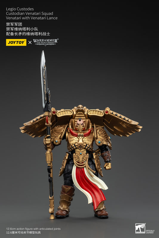 Warhammer The Horus Heresy Legio Custodes Custodian Venatari Squad Venatari with Venatari Lance (In Stock)