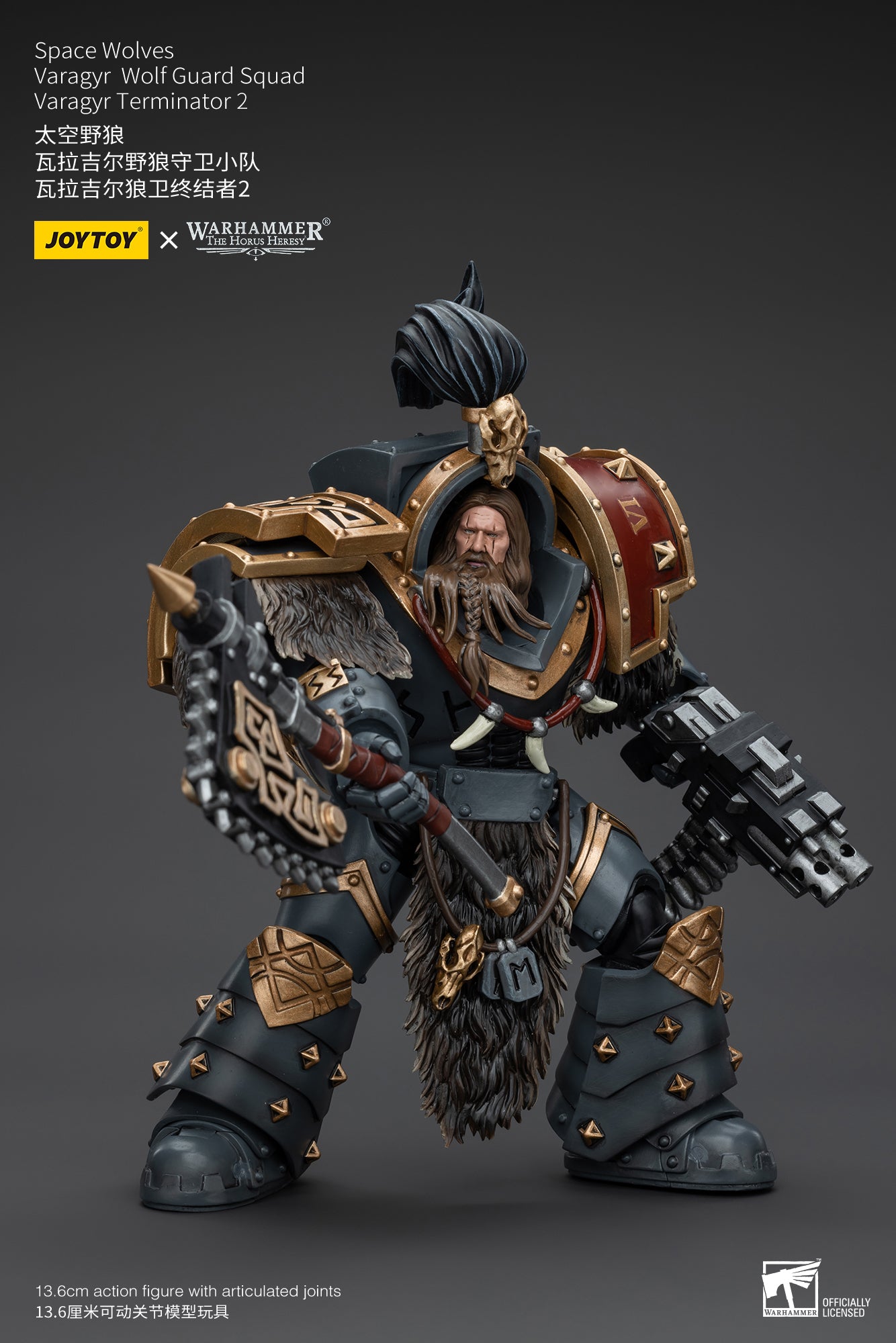 (Pre-Order) Warhammer The Horus Heresy Space Wolves Varagyr Wolf Guard Squad Varagyr Terminator 2