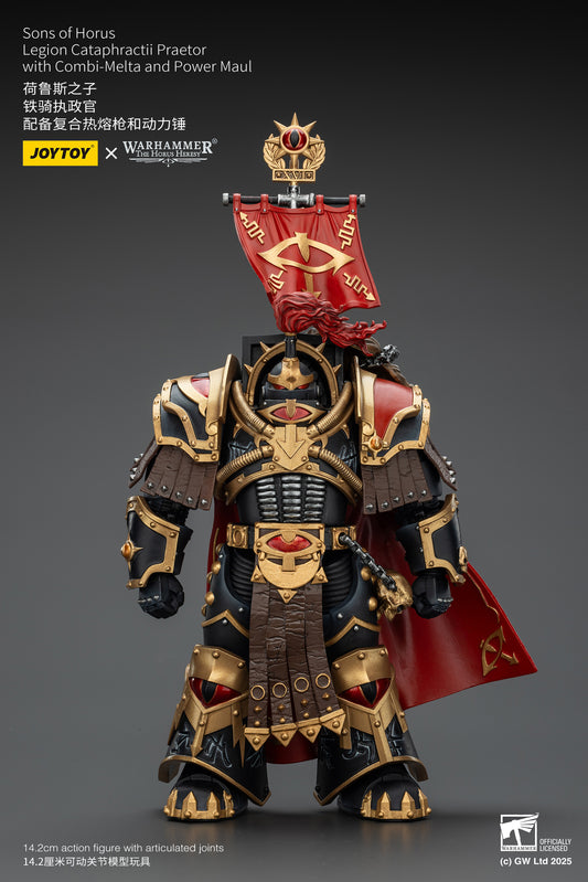 (Pre-Order) Warhammer The Horus Heresy Sons of Horus Legion Cataphractii Praetor with Combi-Melta and Power Maul