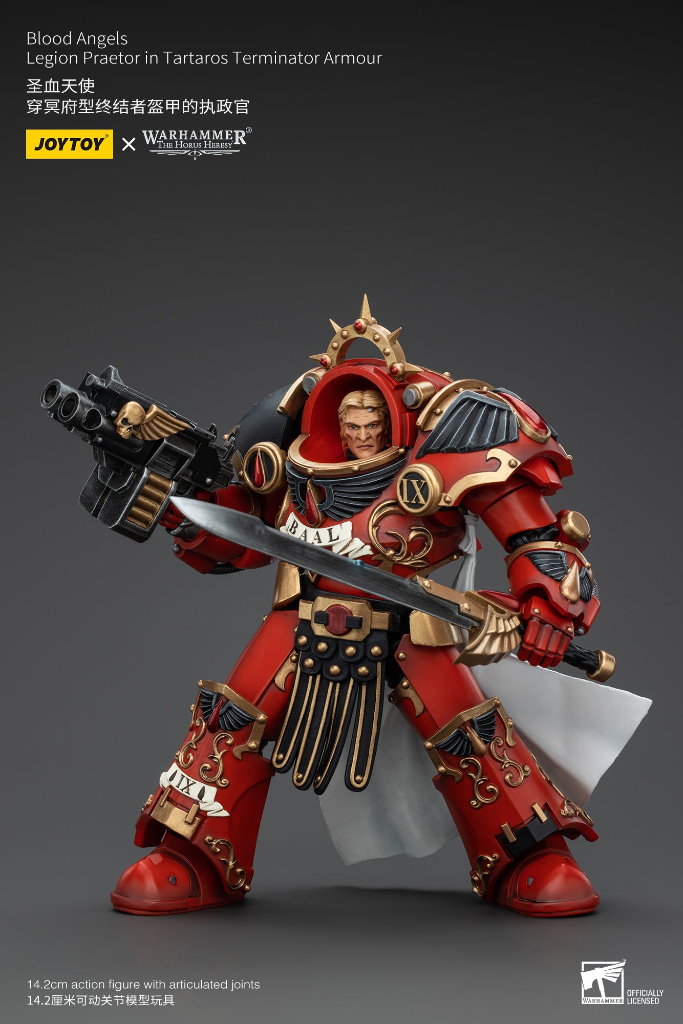 Warhammer The Horus Heresy Blood Angels Legion Praetor in Tartaros Terminator Armour (In Stock)