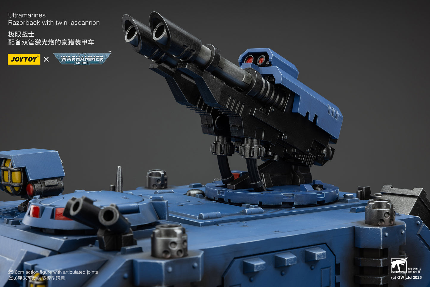 (Pre-Order) Warhammer 40k Ultramarines Razorback with twin lascannon