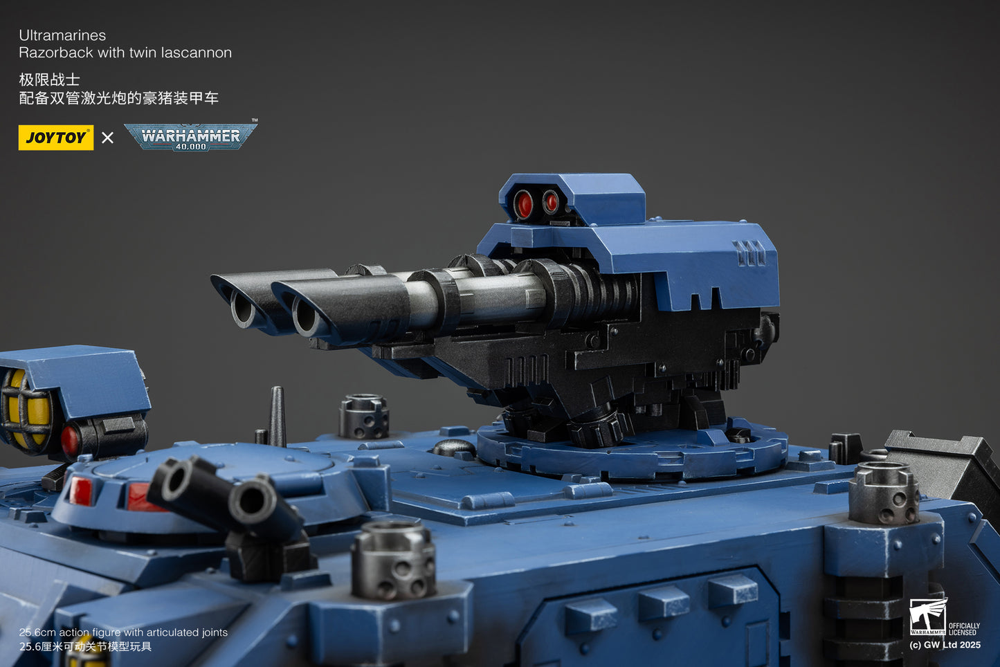 (Pre-Order) Warhammer 40k Ultramarines Razorback with twin lascannon