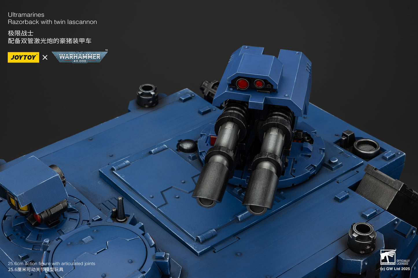(Pre-Order) Warhammer 40k Ultramarines Razorback with twin lascannon