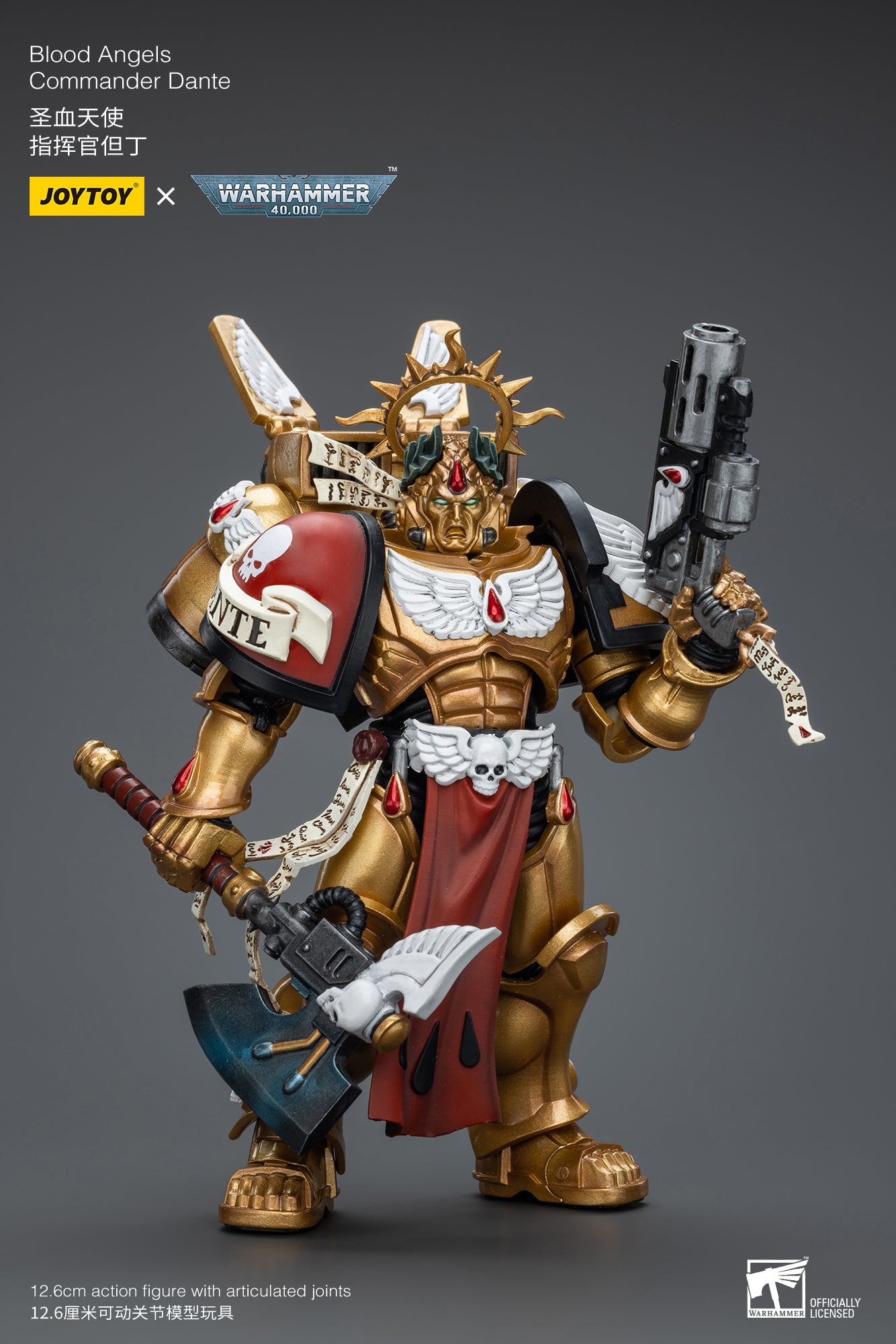 Warhammer 40k Blood Angels Commander Dante (In Stock)