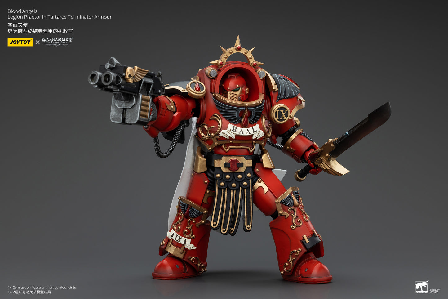 Warhammer The Horus Heresy Blood Angels Legion Praetor in Tartaros Terminator Armour (In Stock)