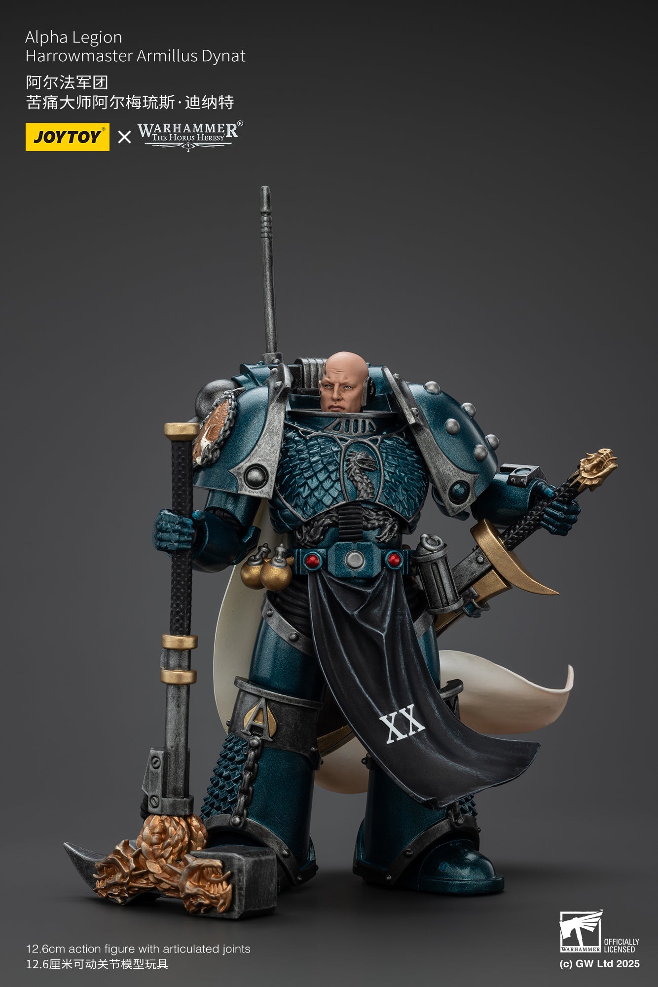 Warhammer 40k The Horus Heresy Alpha Legion Harrowmaster Armillus Dynat