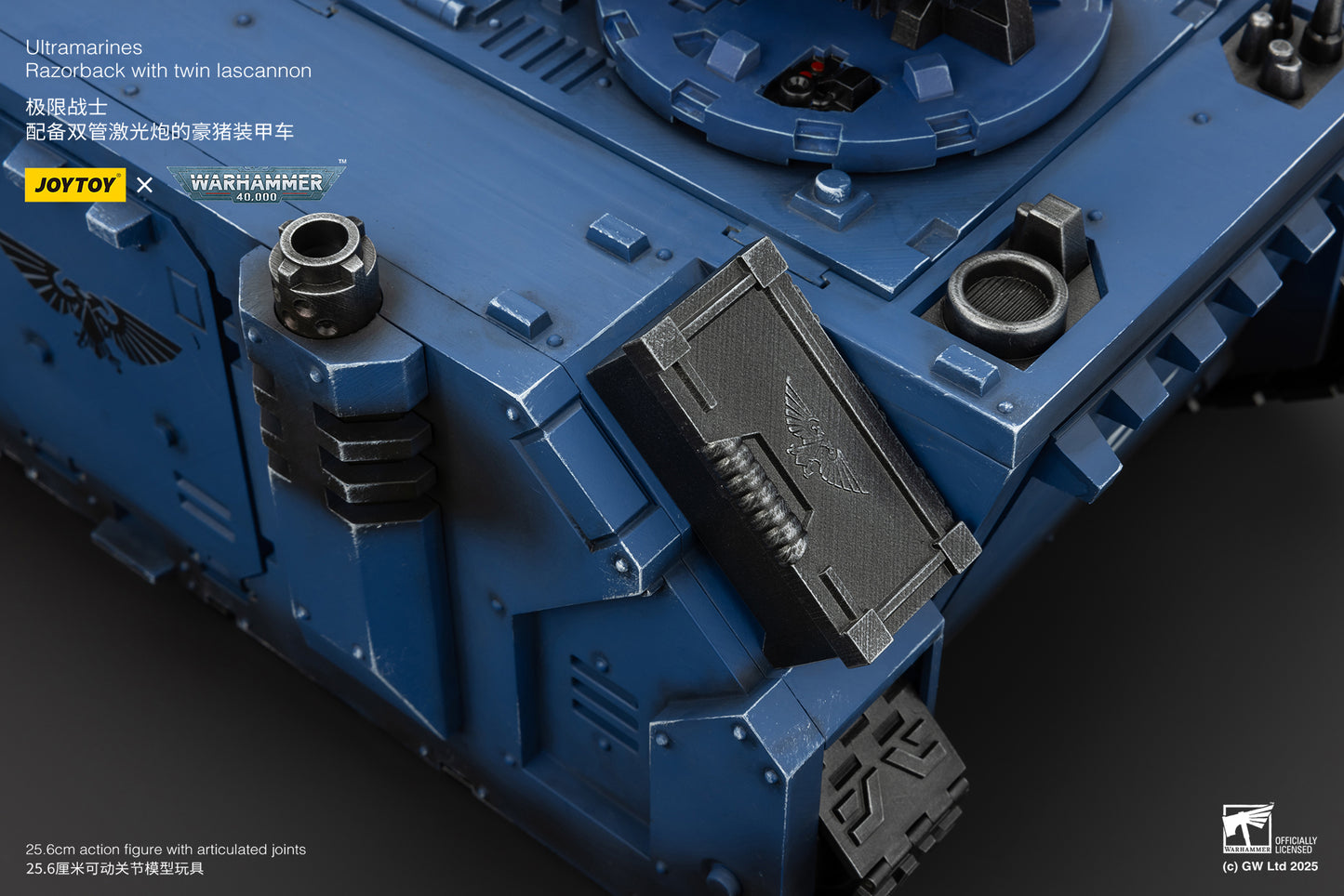 (Pre-Order) Warhammer 40k Ultramarines Razorback with twin lascannon