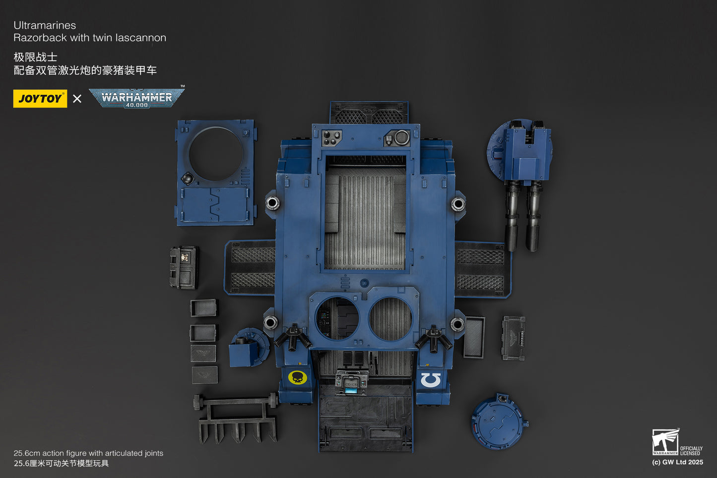 (Pre-Order) Warhammer 40k Ultramarines Razorback with twin lascannon