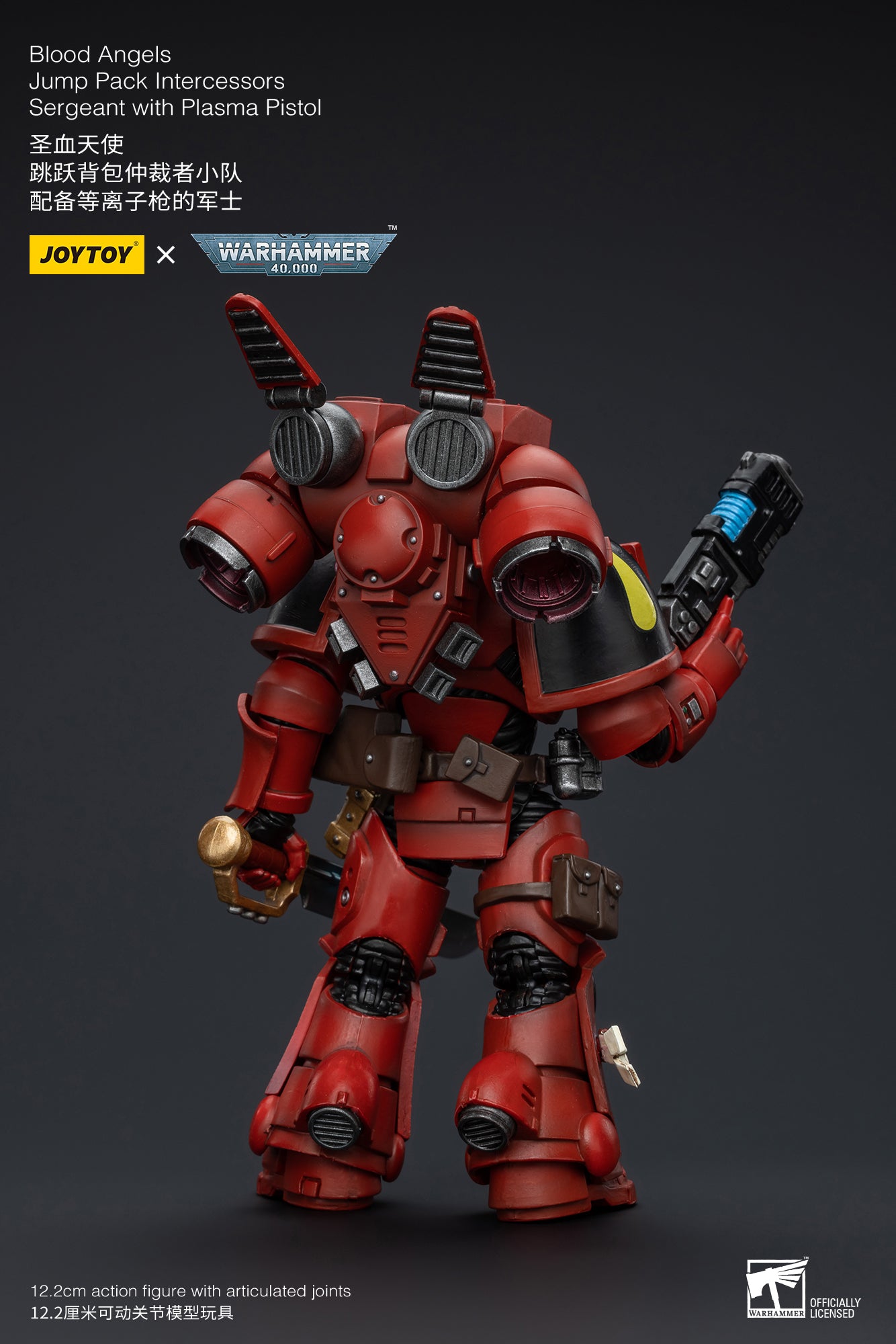 (Pre-Order) Warhammer 40k Blood Angels Jump Pack Intercessors Sergeant (In Stock)
