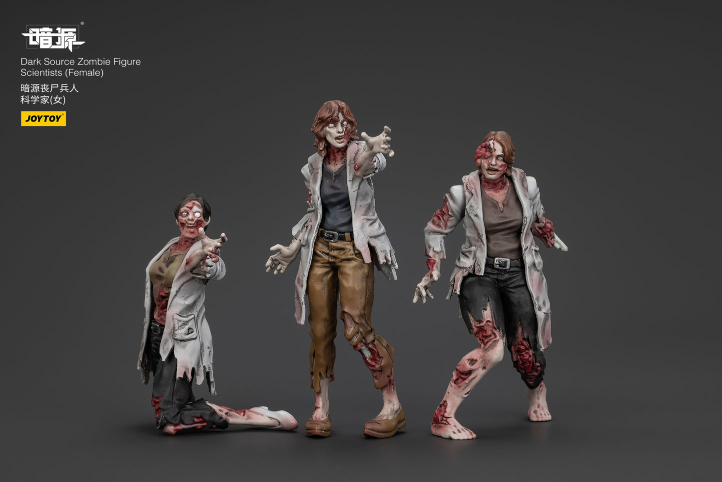 (Pre-Order) JOYTOY Dark Source Zombie Figure Scientists (Female) 1/25 Scale Action Figure