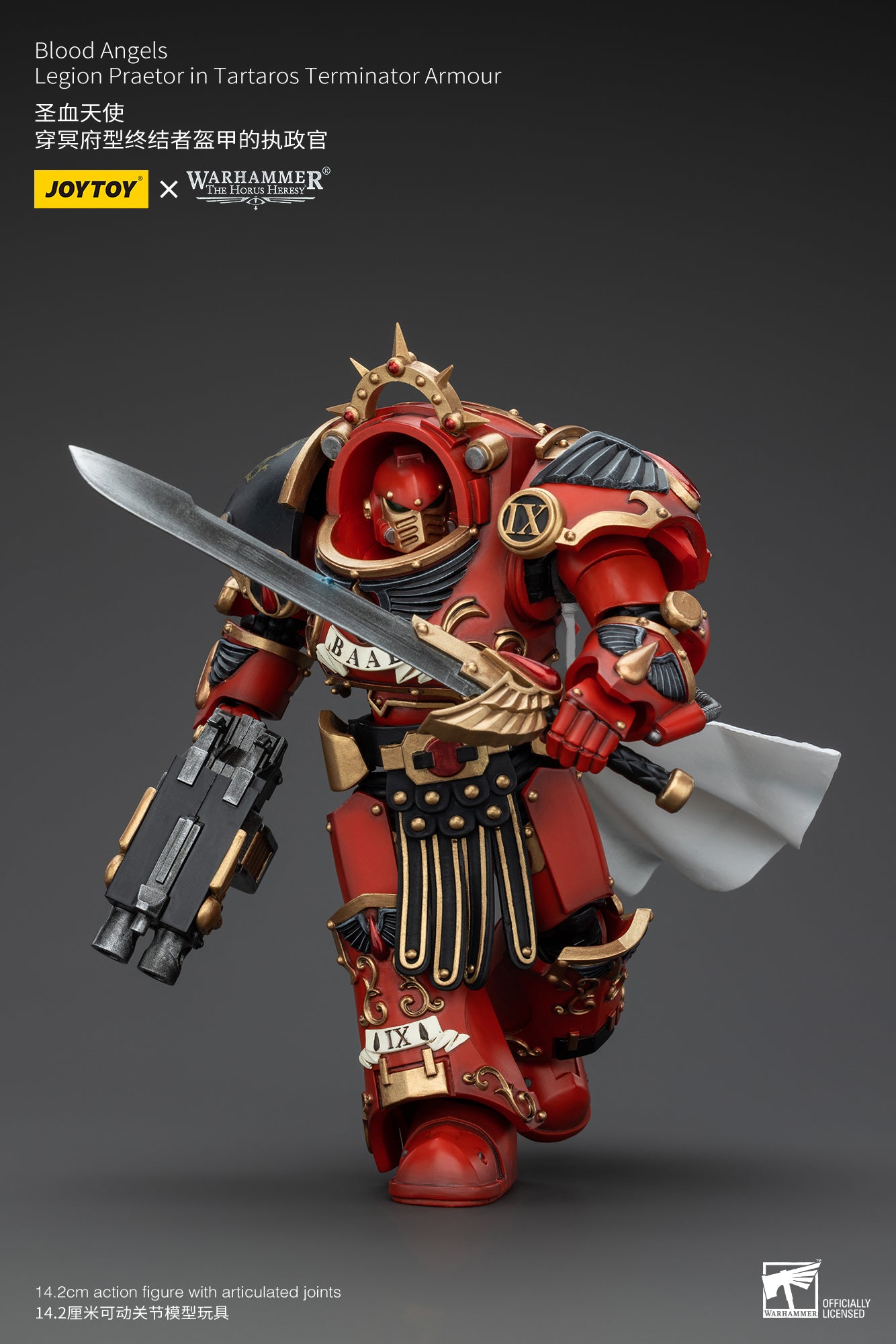 Warhammer The Horus Heresy Blood Angels Legion Praetor in Tartaros Terminator Armour (In Stock)