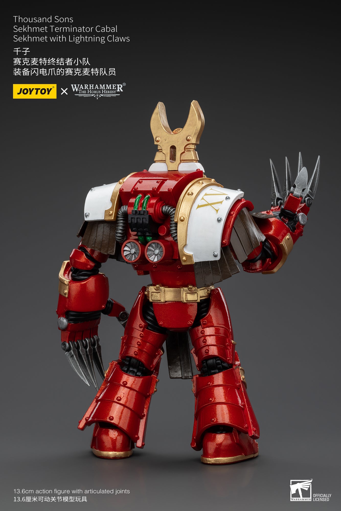 (Pre-Order) Warhammer The Horus Heresy Thousand Sons Sekhmet Terminator Cabal Sekhmet With Lightning Claws