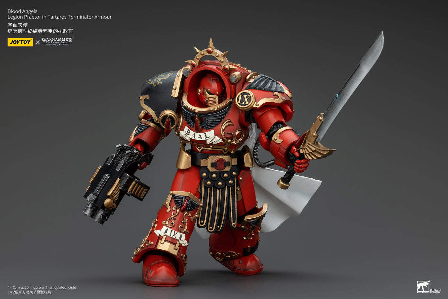 Warhammer The Horus Heresy Blood Angels Legion Praetor in Tartaros Terminator Armour (In Stock)
