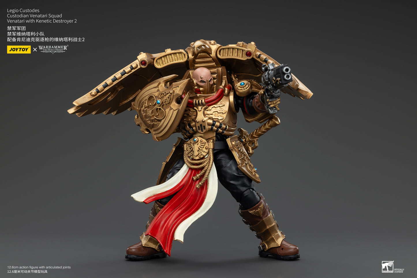 Warhammer The Horus Heresy Legio Custodes Custodian Venatari Squad Venatari with Kenetic Destroyer 2 (In Stock)
