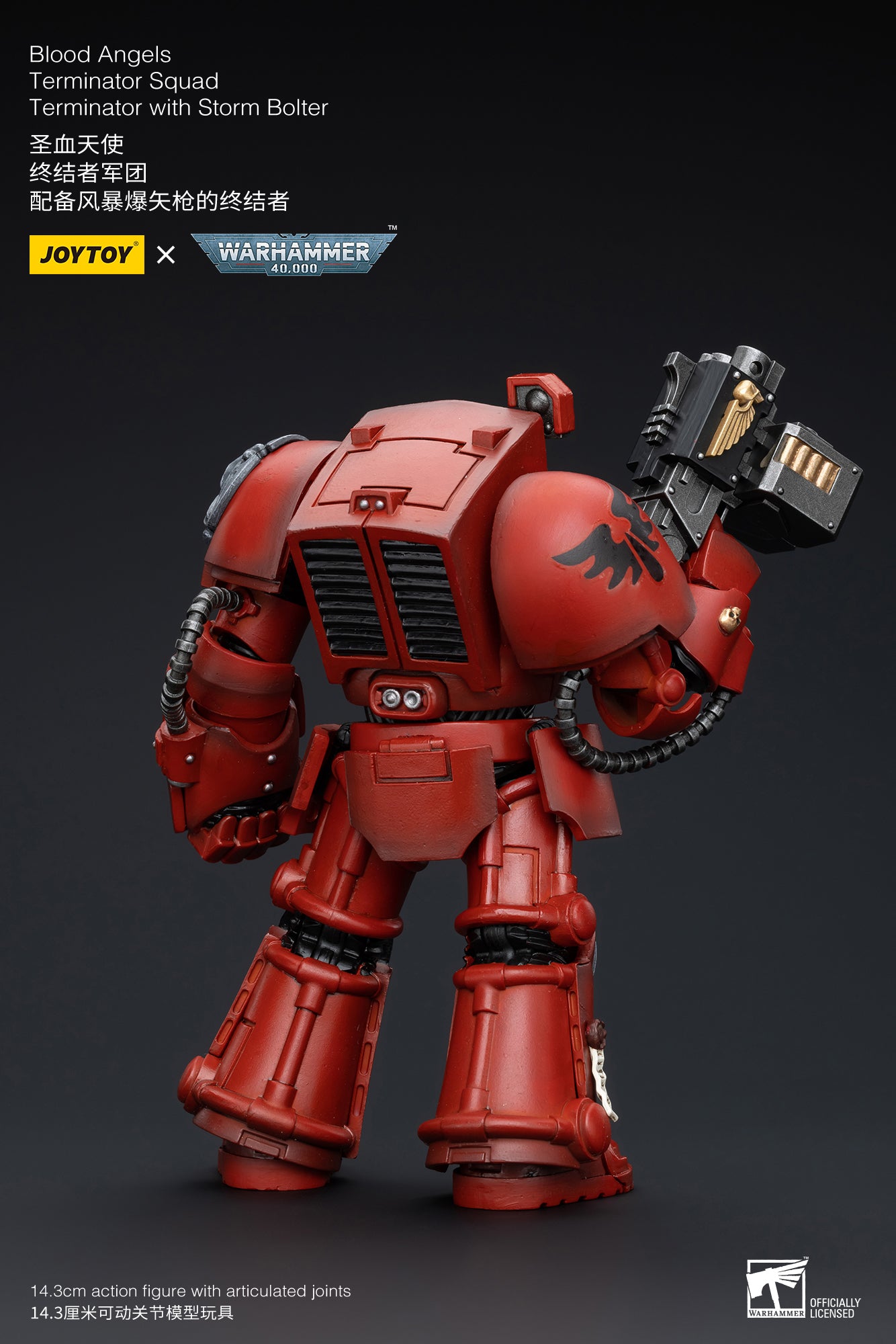 Warhammer 40k Blood Angels Terminator Squad Terminator with Storm Bolter (In Stock)