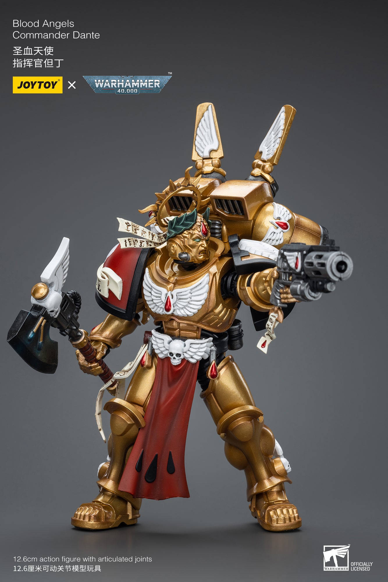 Warhammer 40k Blood Angels Commander Dante (In Stock)