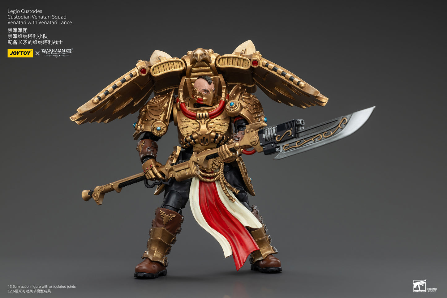 Warhammer The Horus Heresy Legio Custodes Custodian Venatari Squad Venatari with Venatari Lance (In Stock)