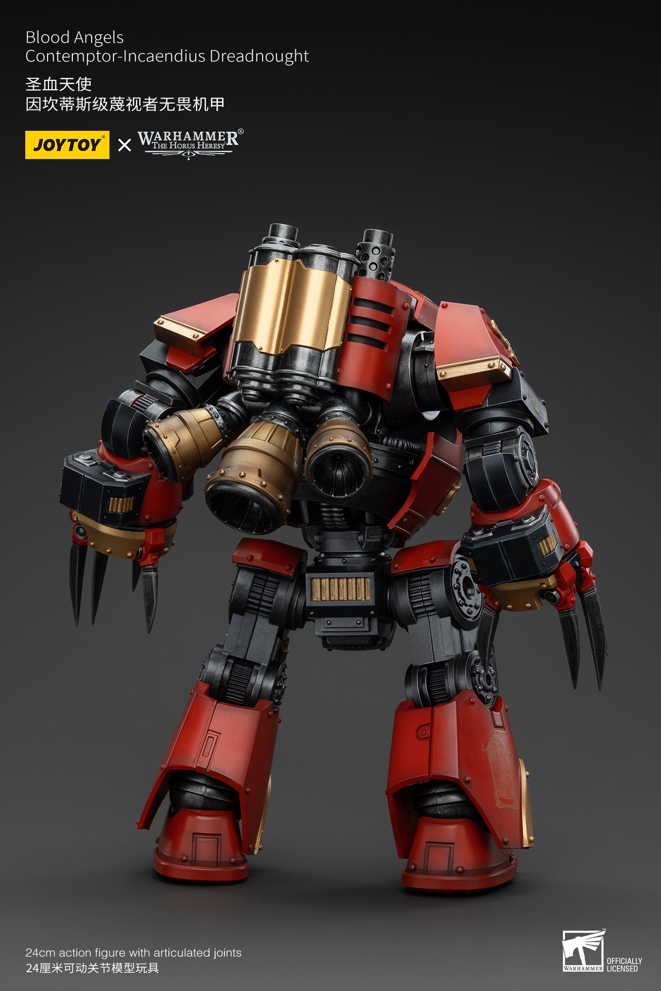 Warhammer The Horus Heresy Blood Angels Contemptor-Incaendius Dreadnought (In Stock)