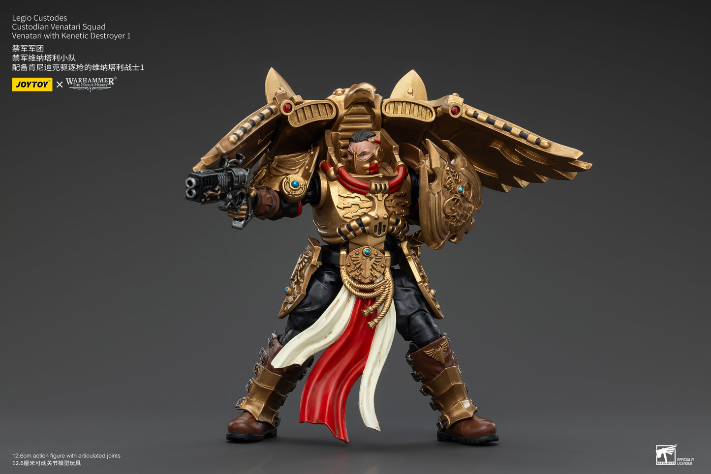 Warhammer The Horus Heresy Legio Custodes Custodian Venatari Squad Venatari with Kenetic Destroyer 1 (In Stock)
