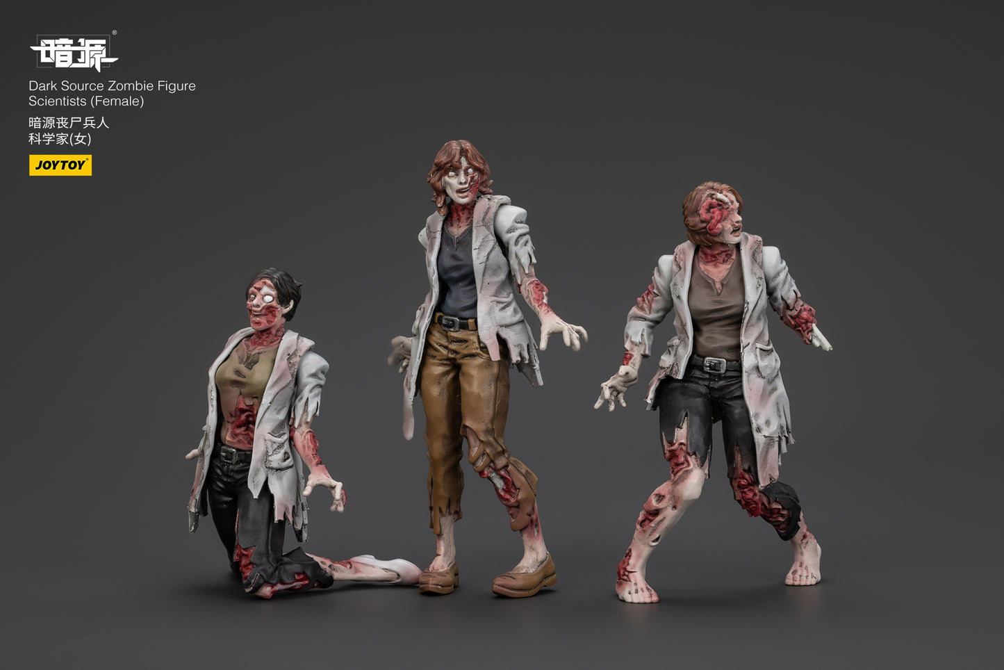 (Pre-Order) JOYTOY Dark Source Zombie Figure Scientists (Female) 1/25 Scale Action Figure