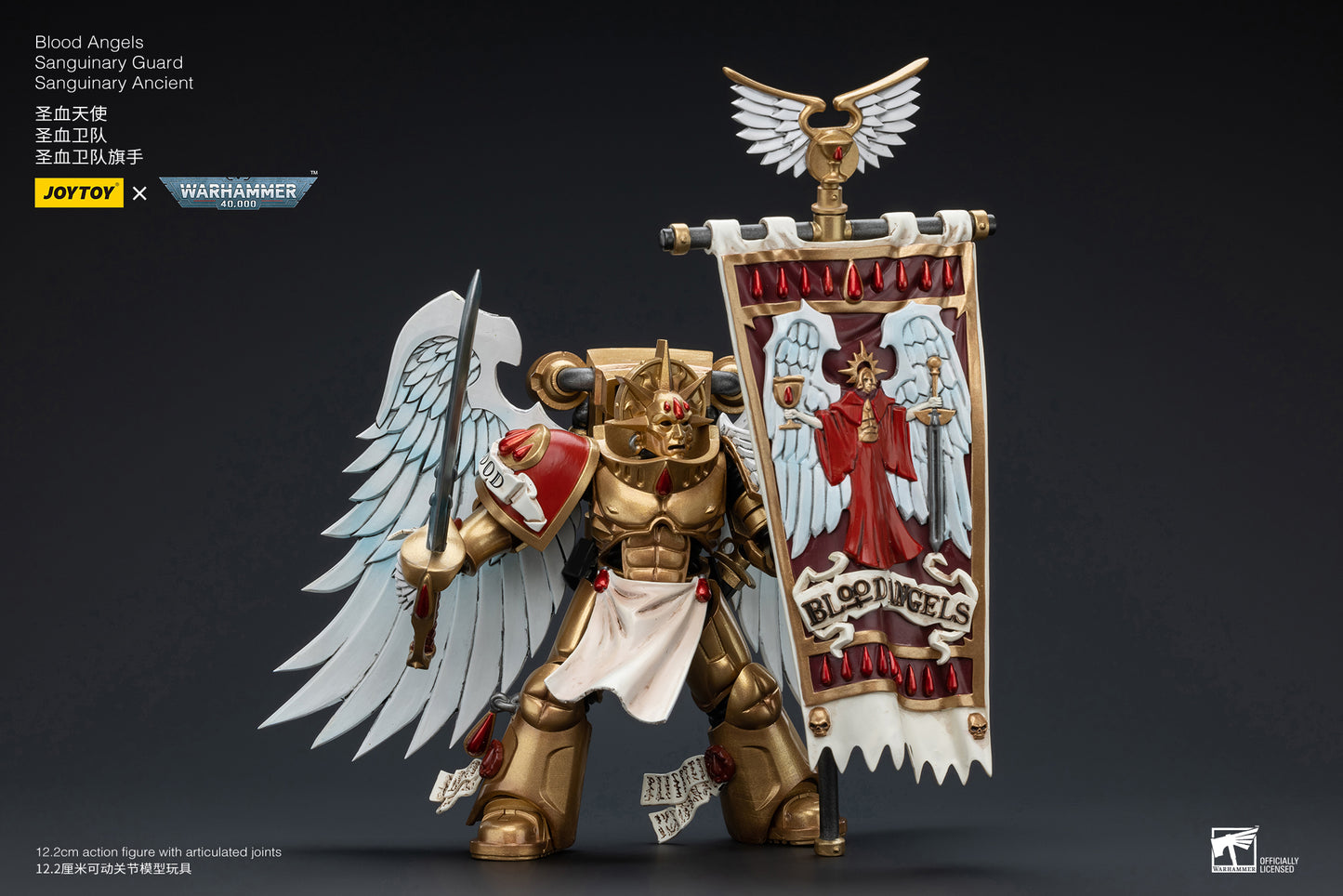 Warhammer 40k Blood Angels Sanguinary Guard Sanguinary Ancient (In Stock)