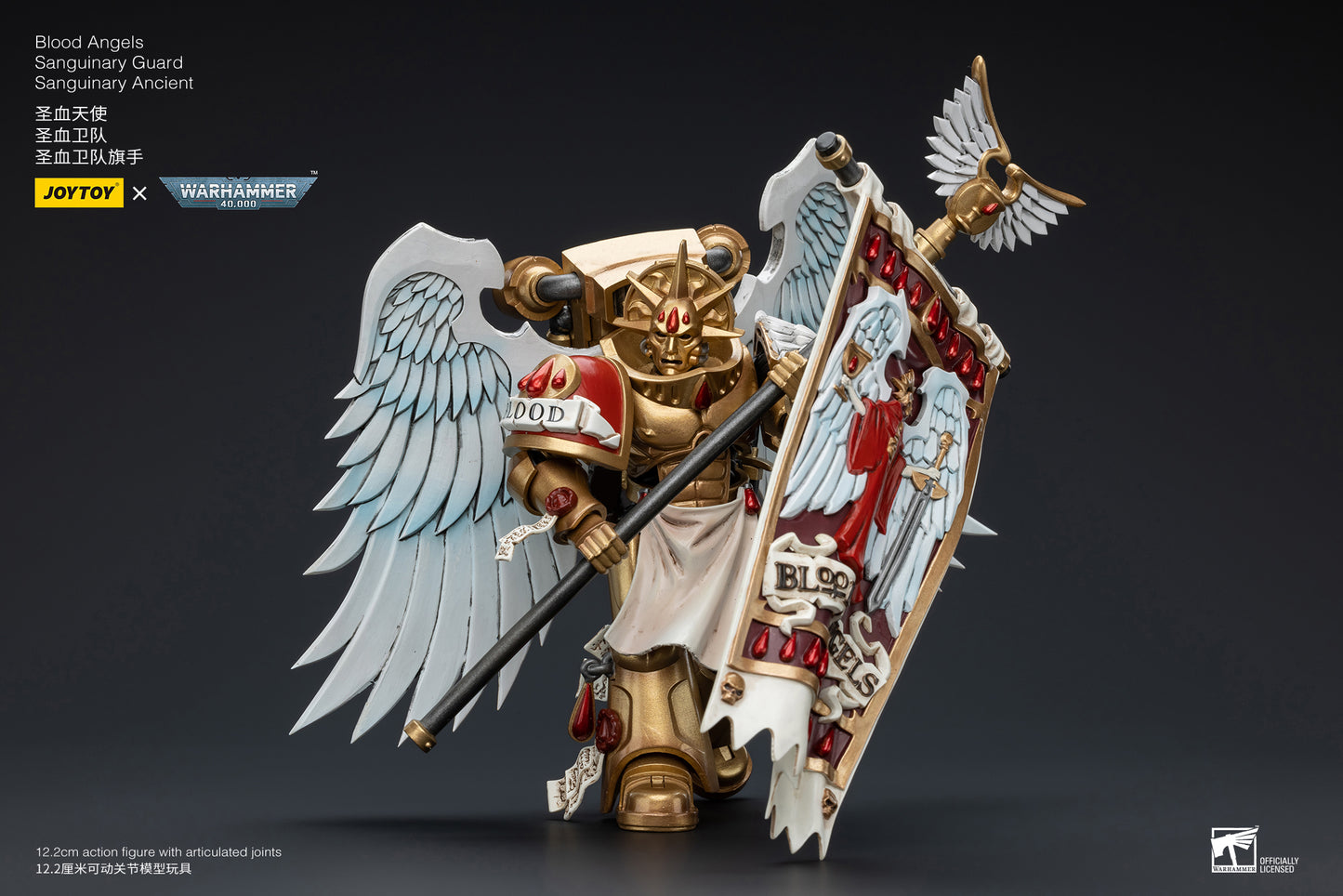 Warhammer 40k Blood Angels Sanguinary Guard Sanguinary Ancient (In Stock)