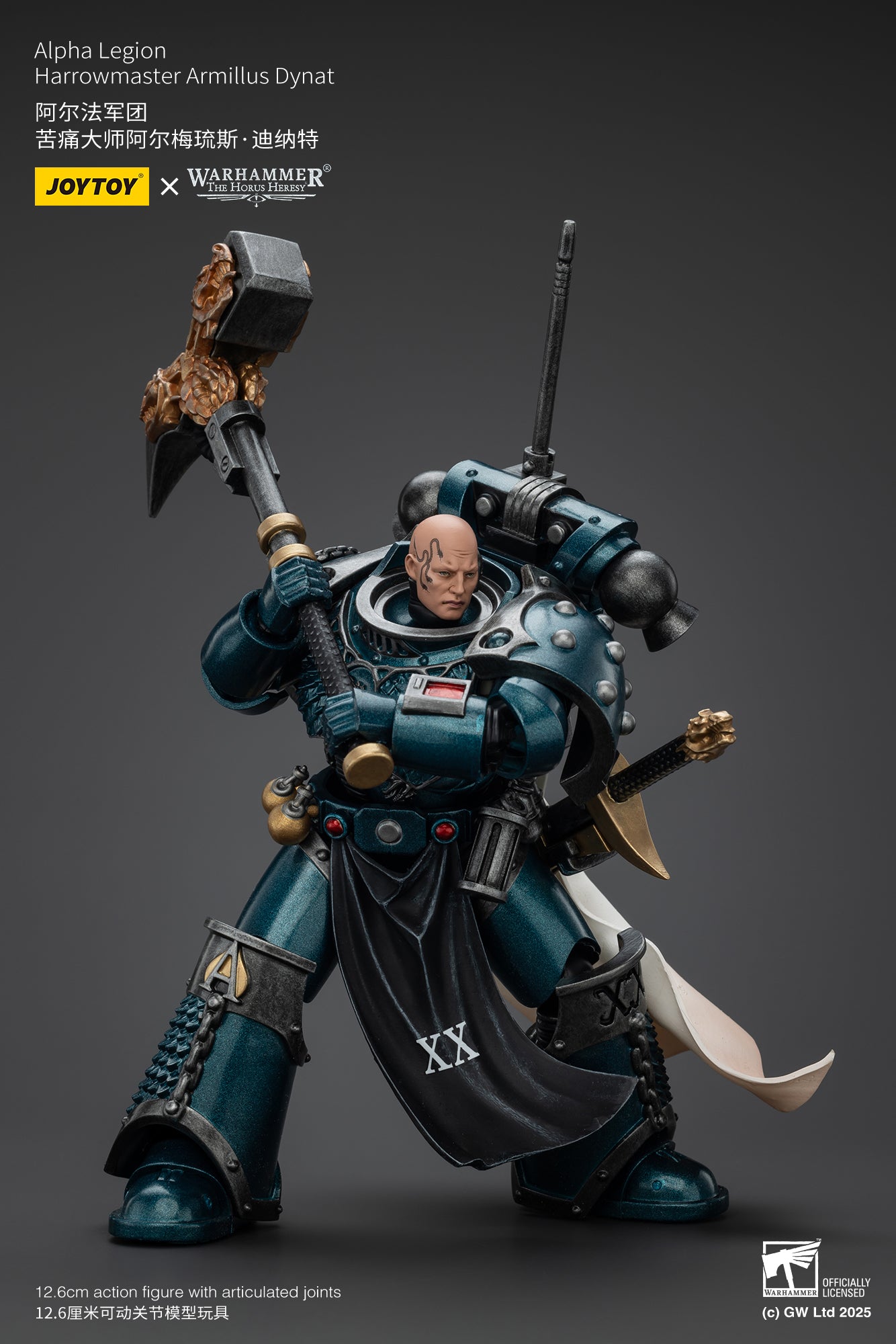Warhammer 40k The Horus Heresy Alpha Legion Harrowmaster Armillus Dynat