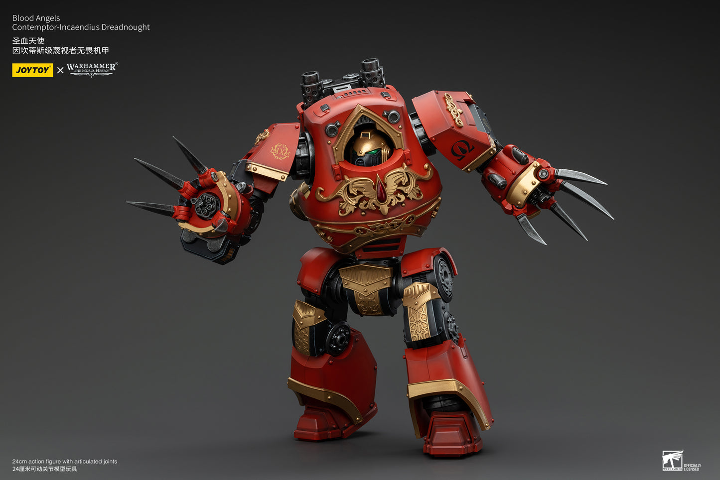 Warhammer The Horus Heresy Blood Angels Contemptor-Incaendius Dreadnought (In Stock)