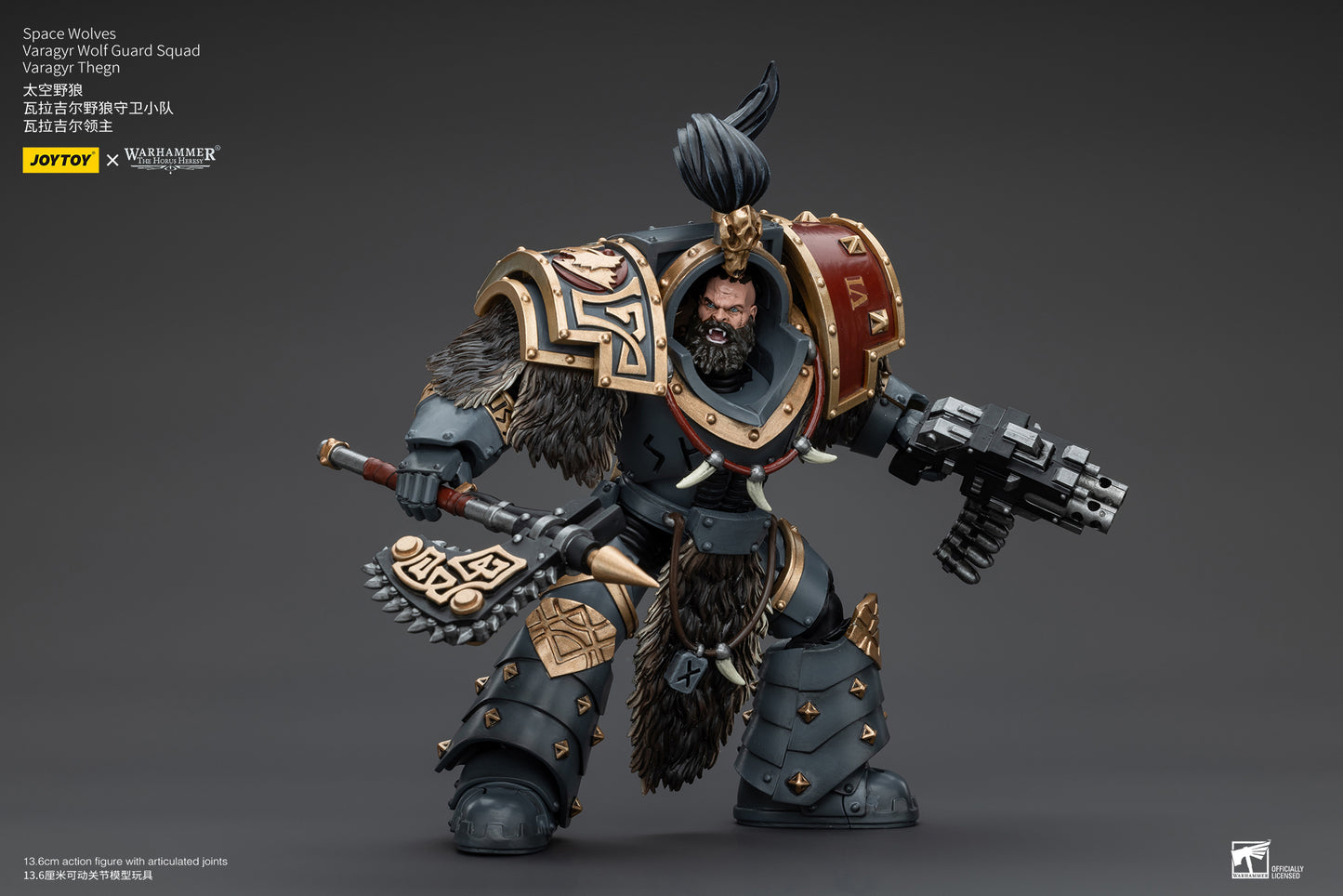 (Pre-Order) Warhammer The Horus Heresy Space Wolves Varagyr Wolf Guard Squad Varagyr Thegn