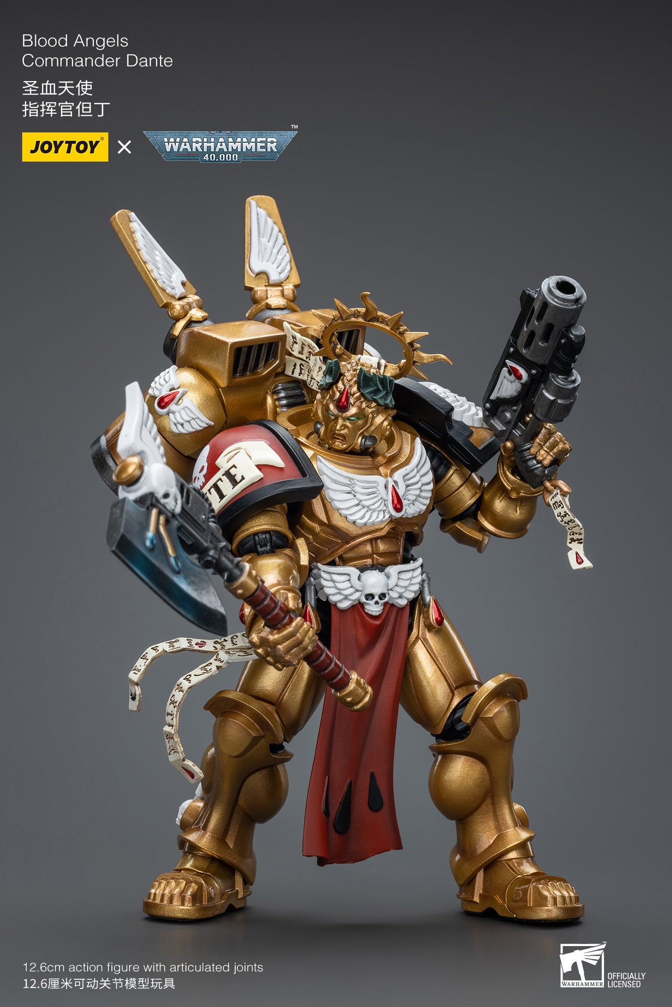 Warhammer 40k Blood Angels Commander Dante (In Stock)