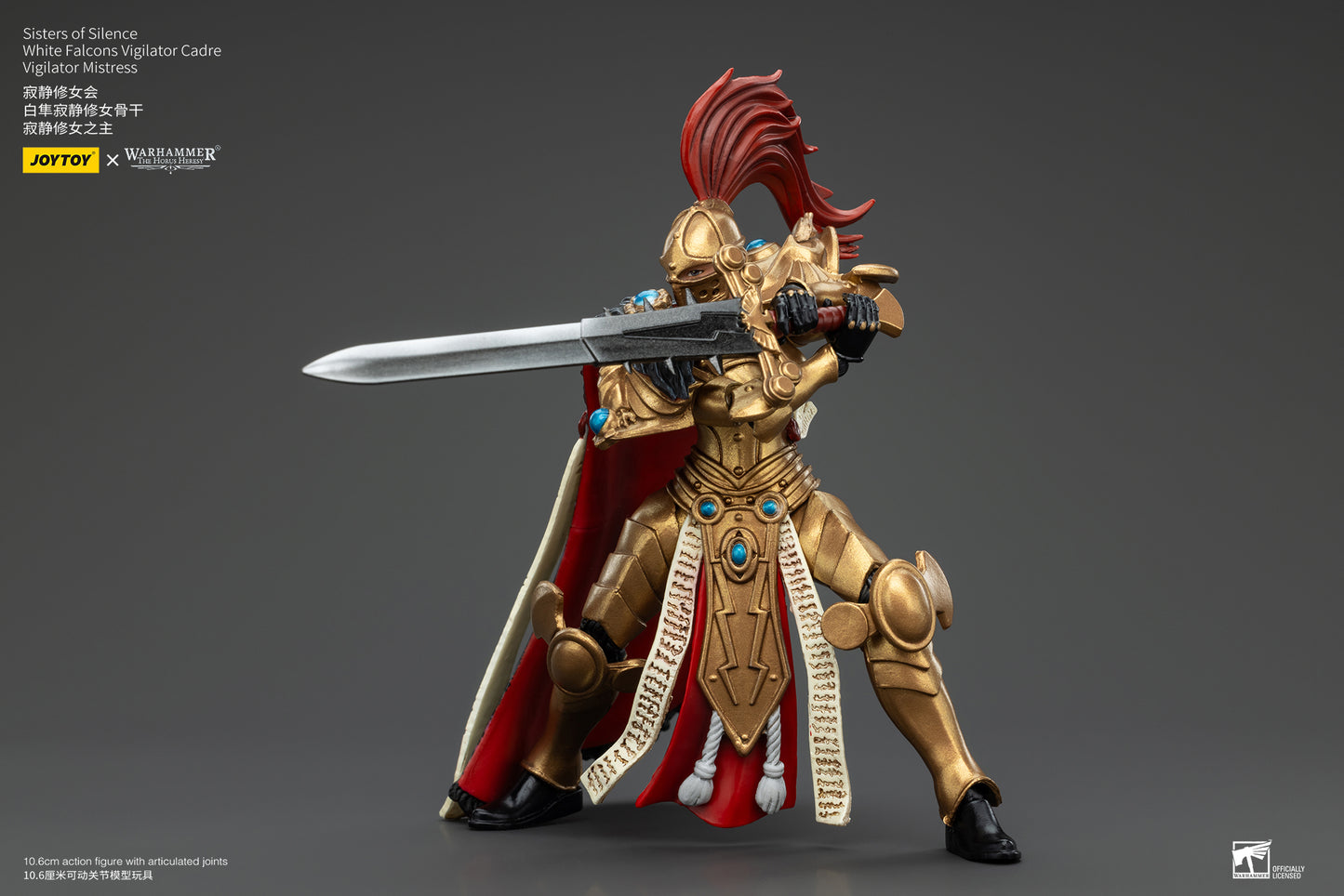 Warhammer The Horus Heresy Sisters of Silence White Falcons Vigilator Cadre Vigilator Mistress (In Stock)