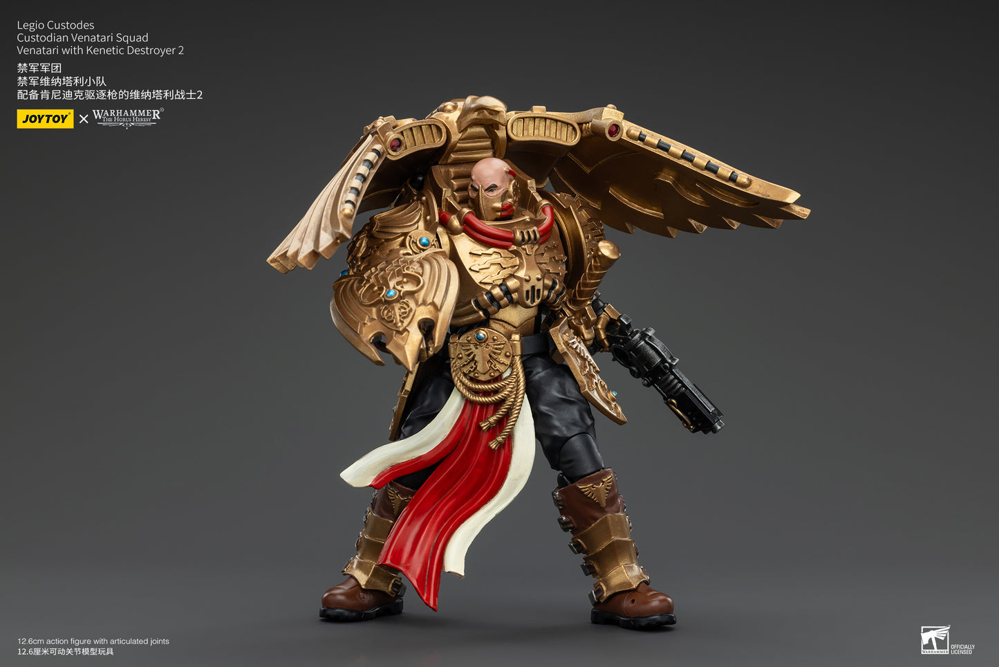 Warhammer The Horus Heresy Legio Custodes Custodian Venatari Squad Venatari with Kenetic Destroyer 2 (In Stock)