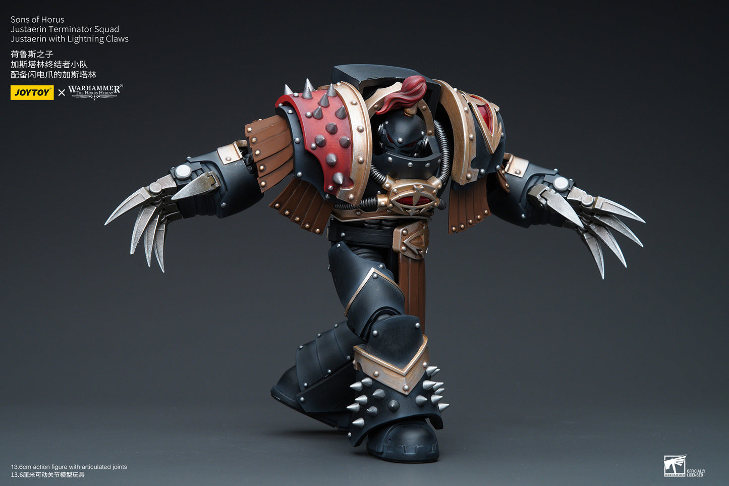 Warhammer Sons of Horus Justaerin Terminator Squad Justaerin with Lightning Claws (In Stock)