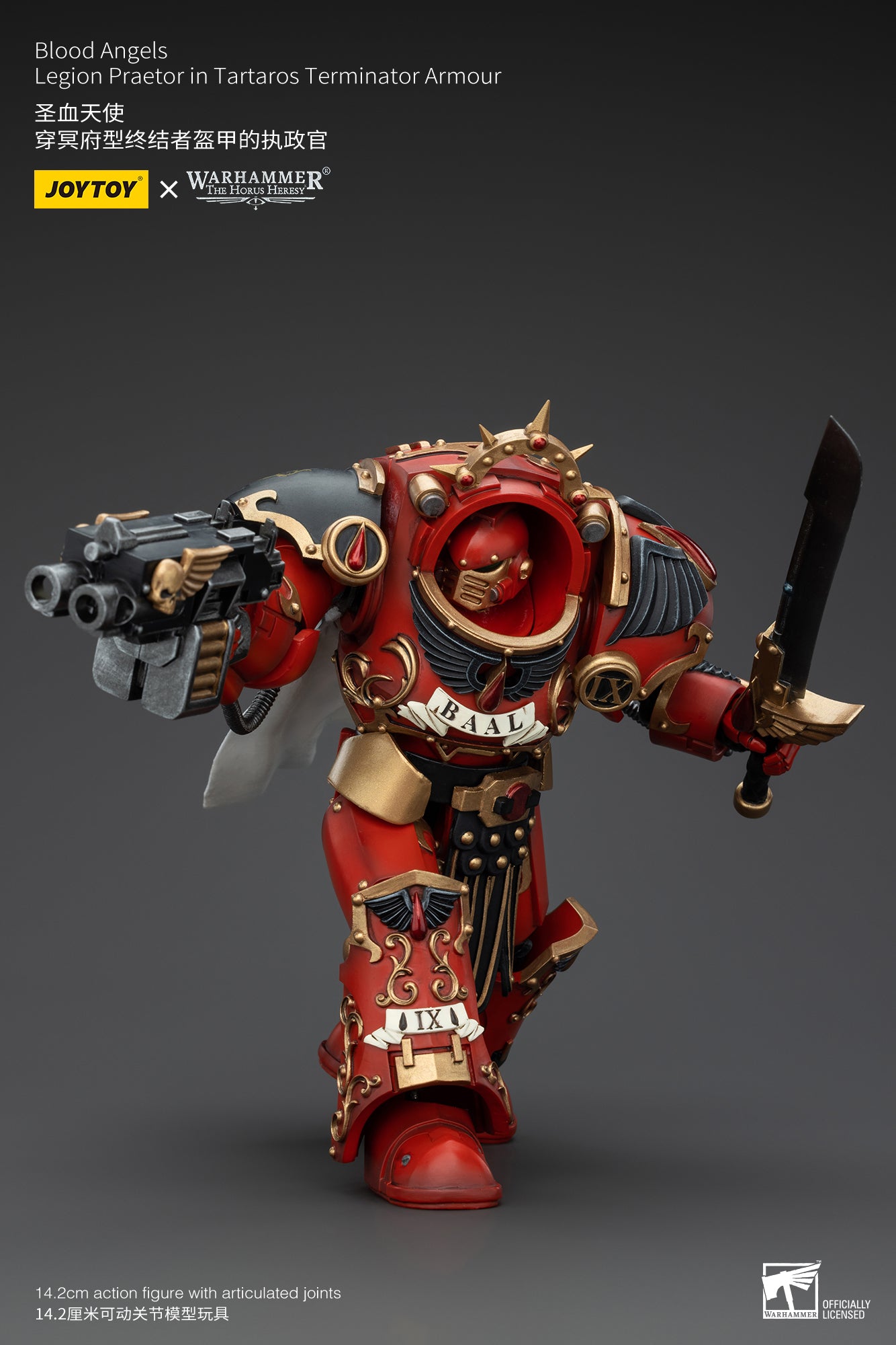 Warhammer The Horus Heresy Blood Angels Legion Praetor in Tartaros Terminator Armour (In Stock)