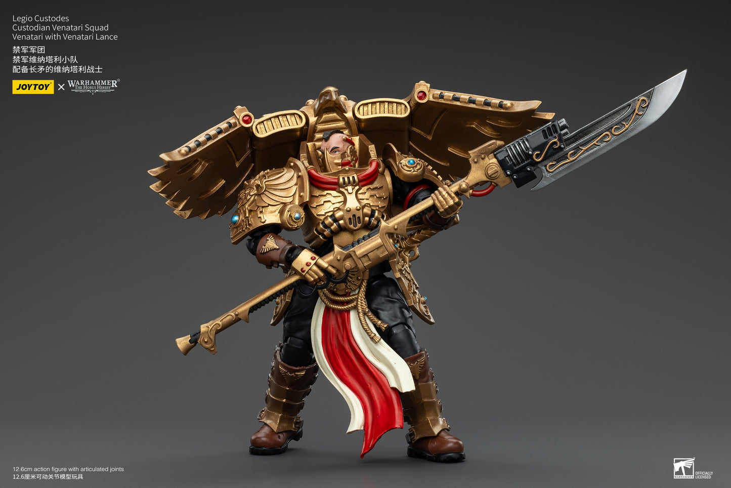 Warhammer The Horus Heresy Legio Custodes Custodian Venatari Squad Venatari with Venatari Lance (In Stock)