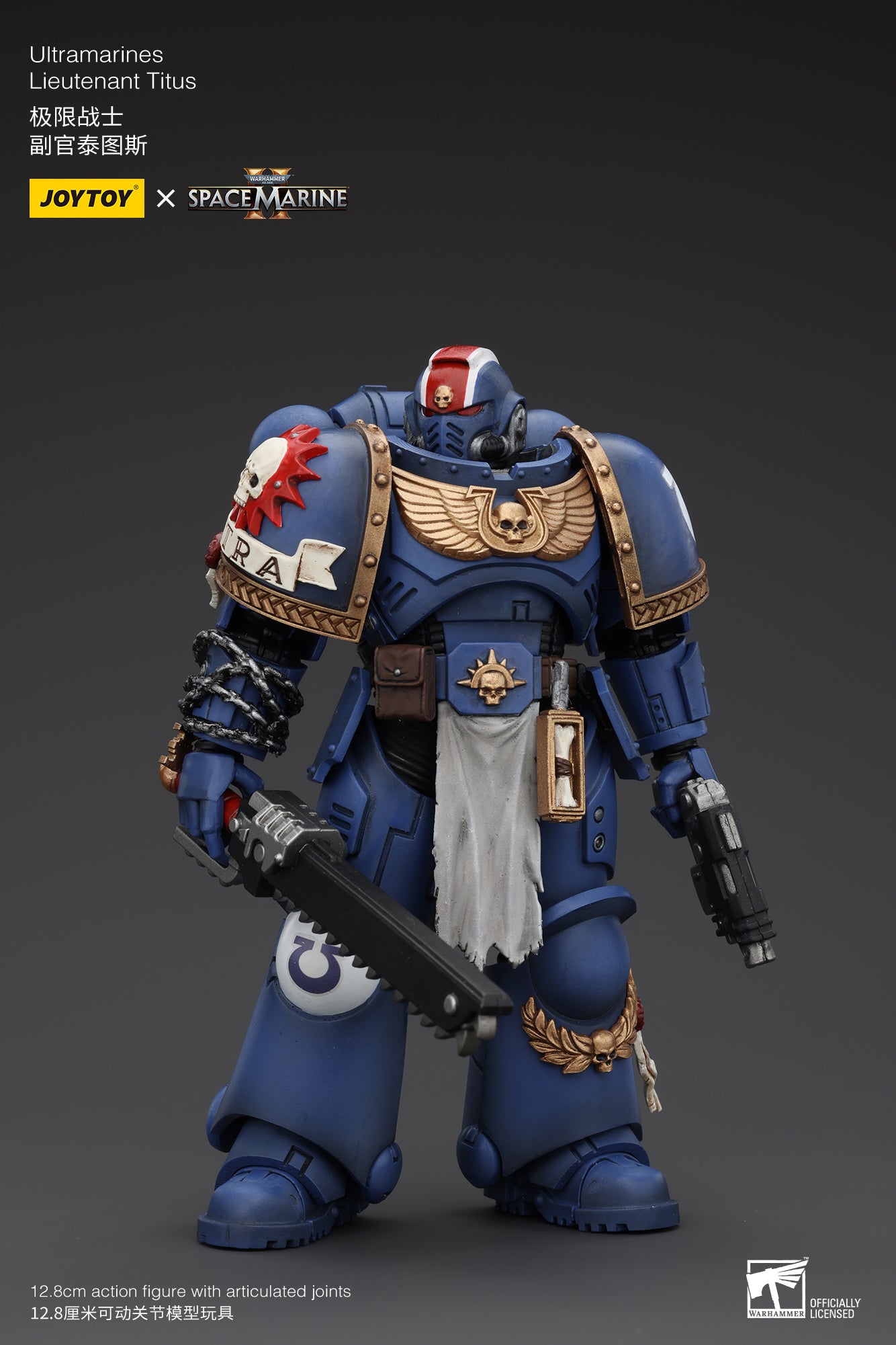 Warhammer 40k Uitramarines Lieutenant Titus (In Stock)