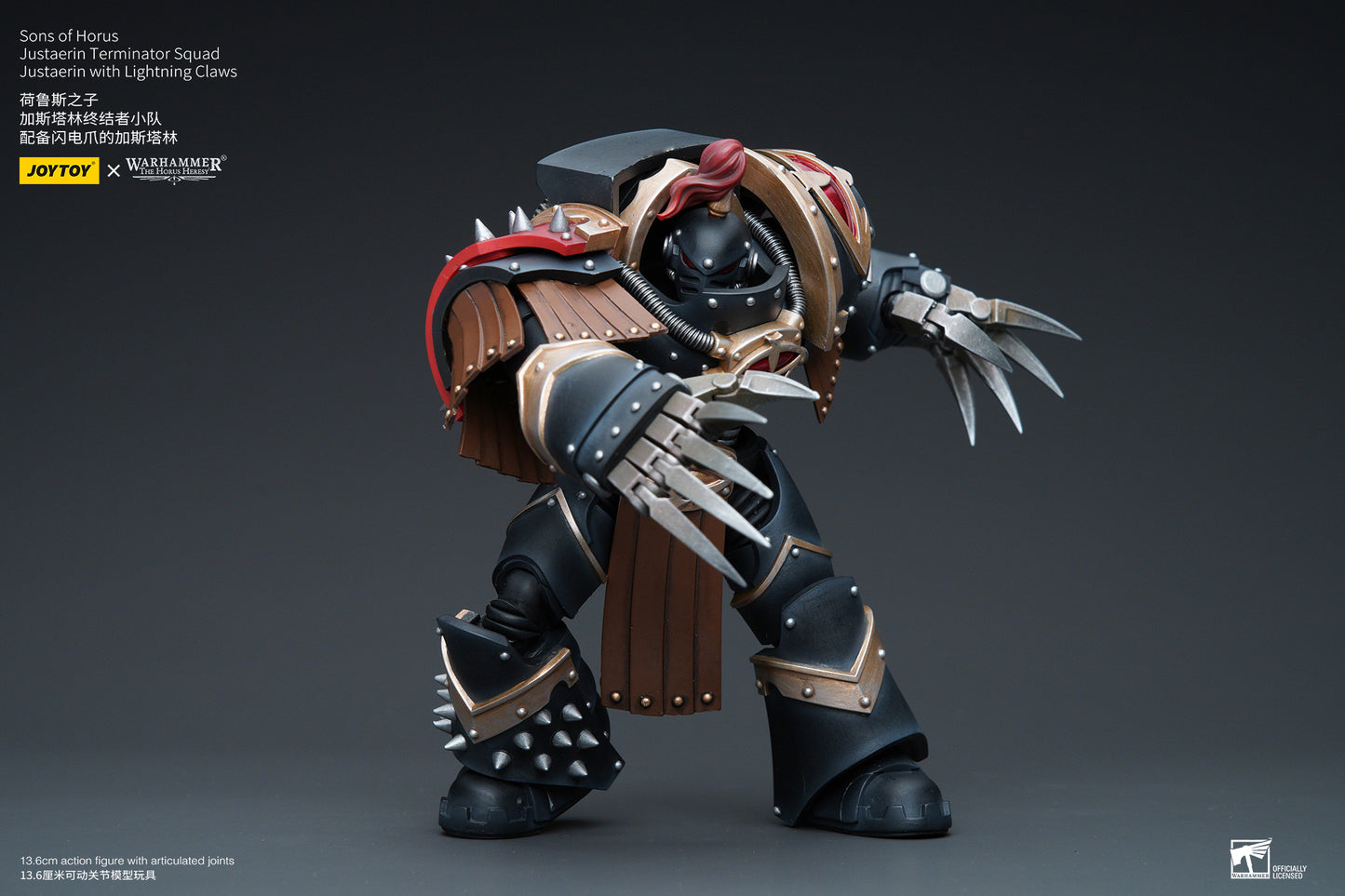 Warhammer Sons of Horus Justaerin Terminator Squad Justaerin with Lightning Claws (In Stock)