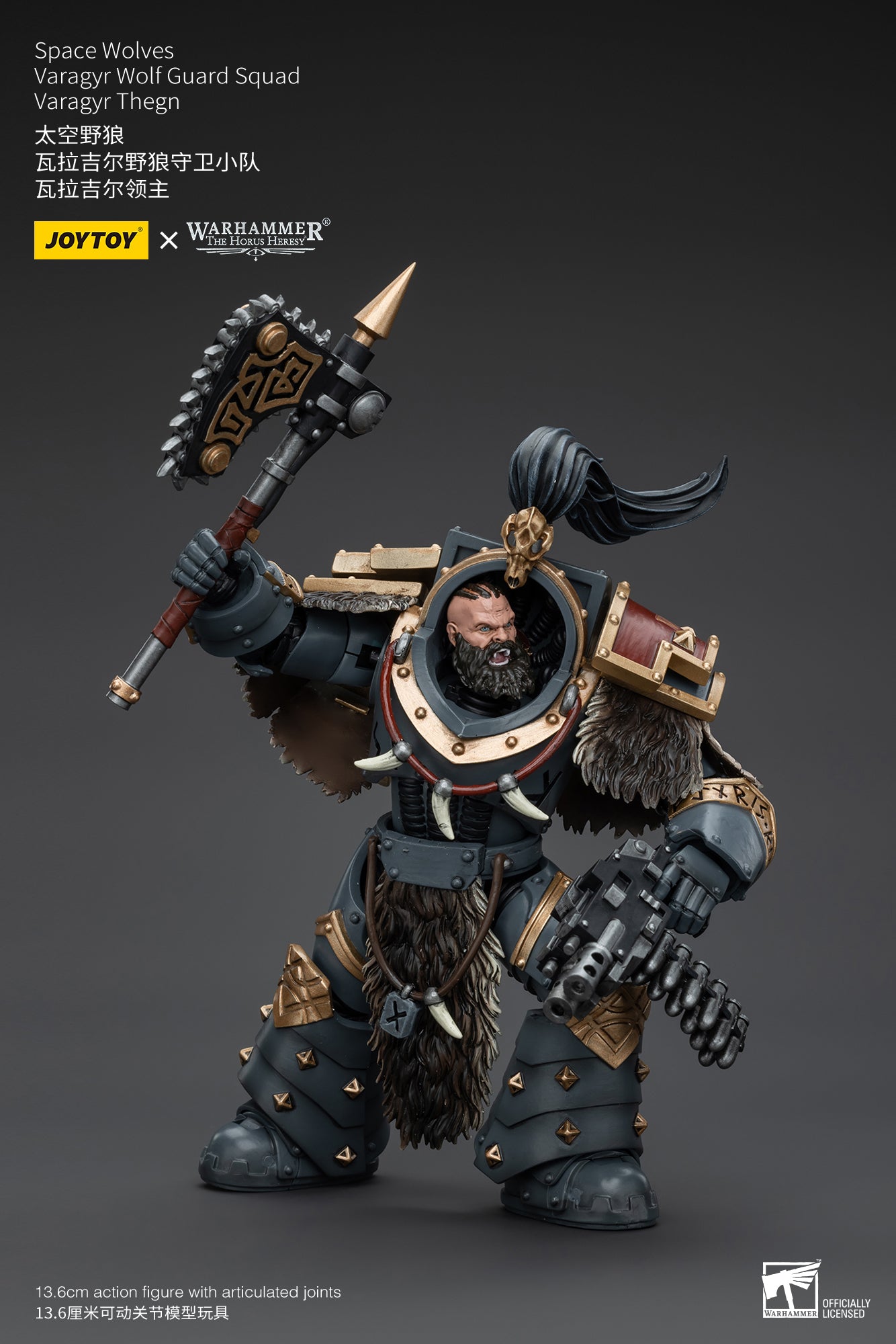(Pre-Order) Warhammer The Horus Heresy Space Wolves Varagyr Wolf Guard Squad Varagyr Thegn