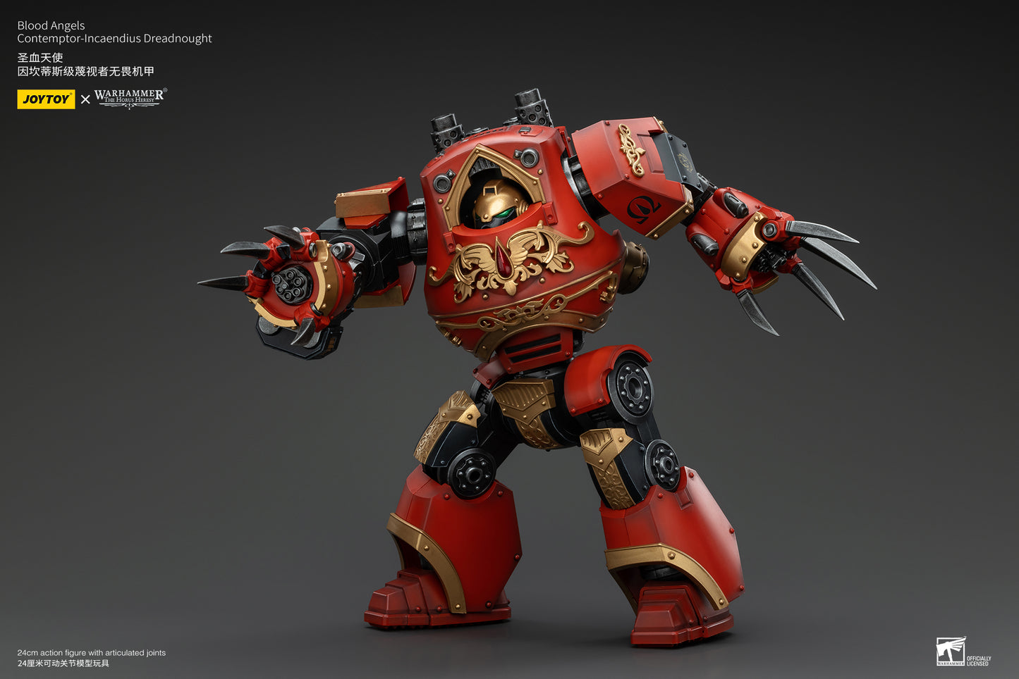 Warhammer The Horus Heresy Blood Angels Contemptor-Incaendius Dreadnought (In Stock)