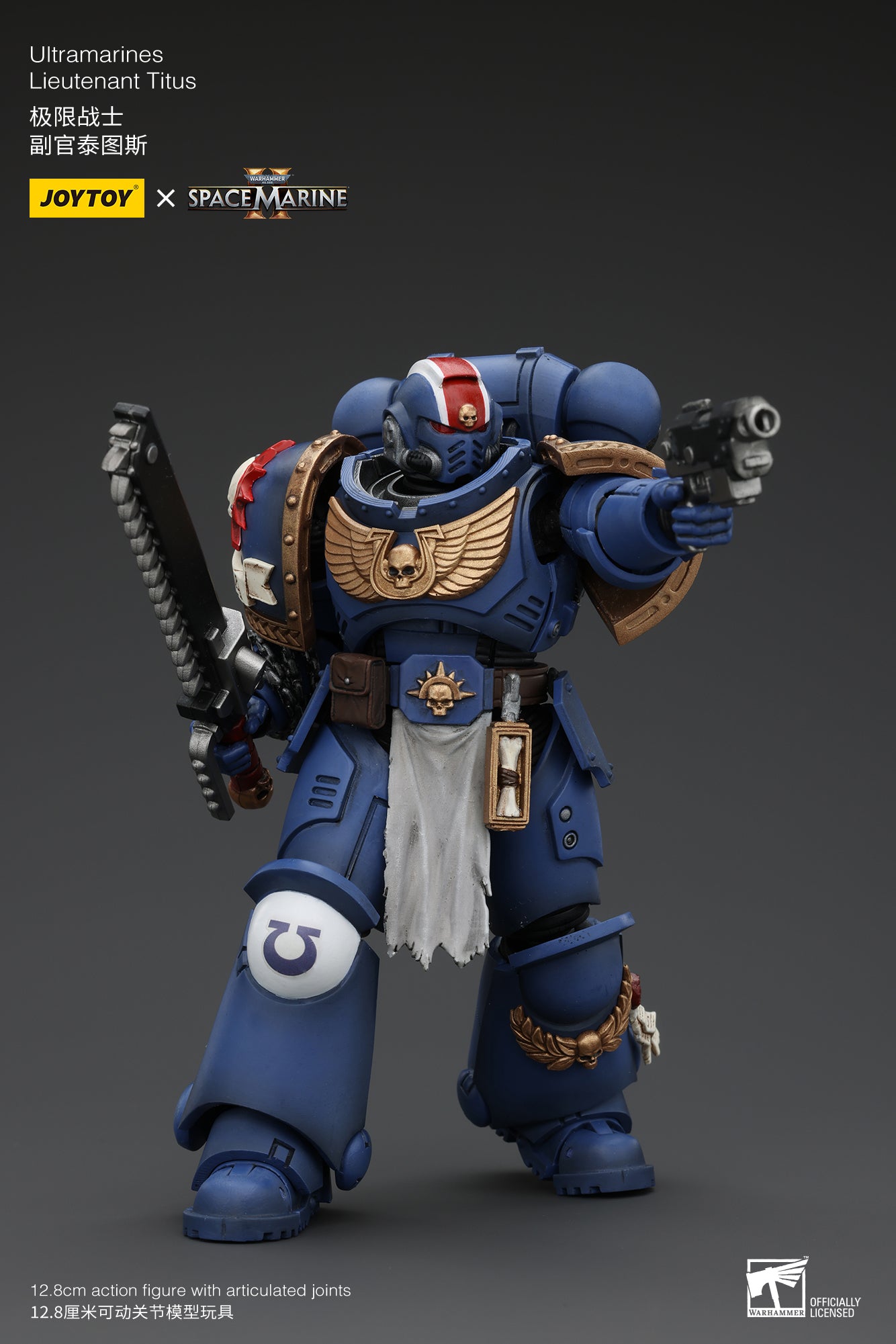 Warhammer 40k Uitramarines Lieutenant Titus (In Stock)